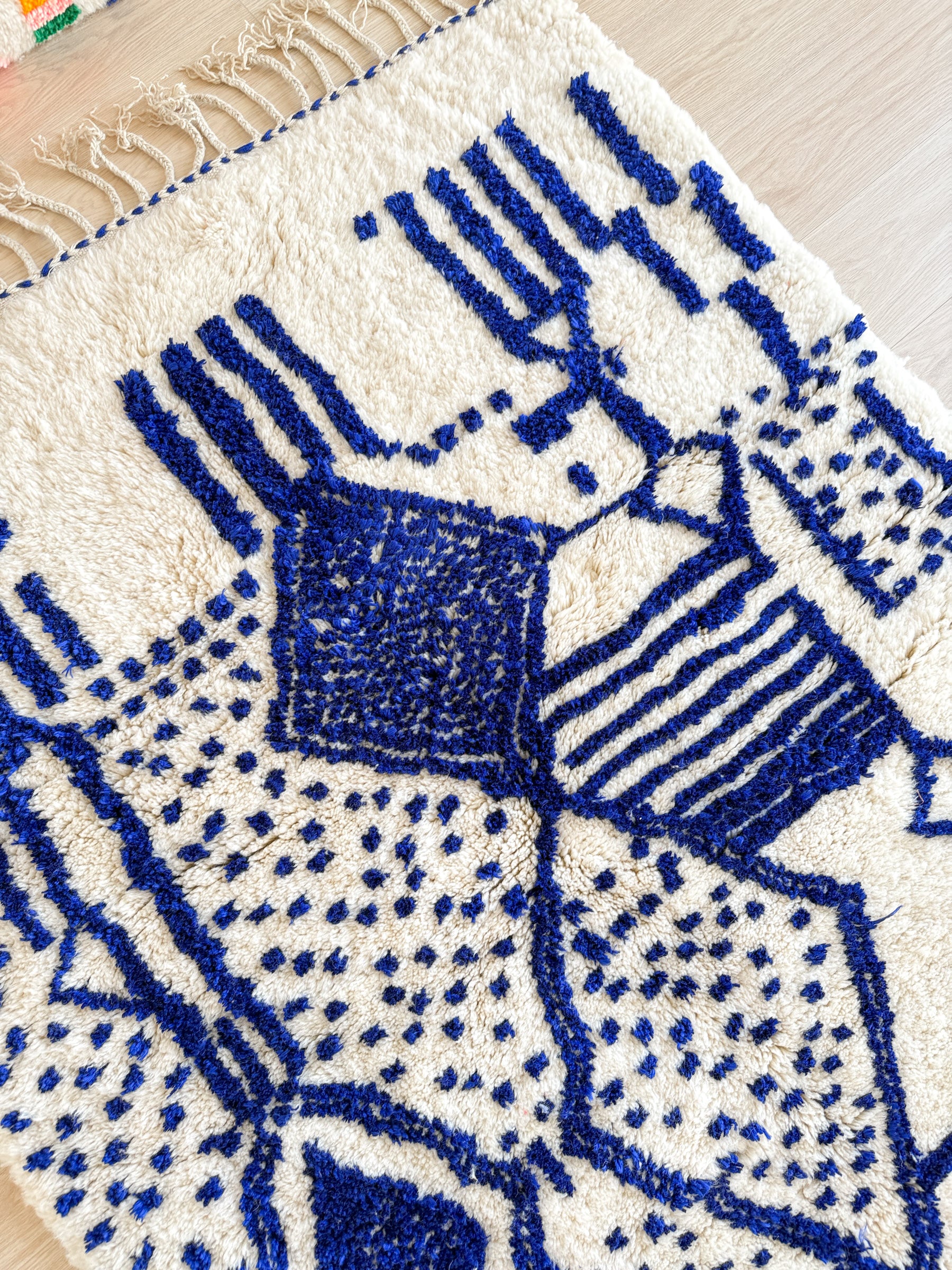 Tapis berbère coloré 144 x 235 cm - n°2431