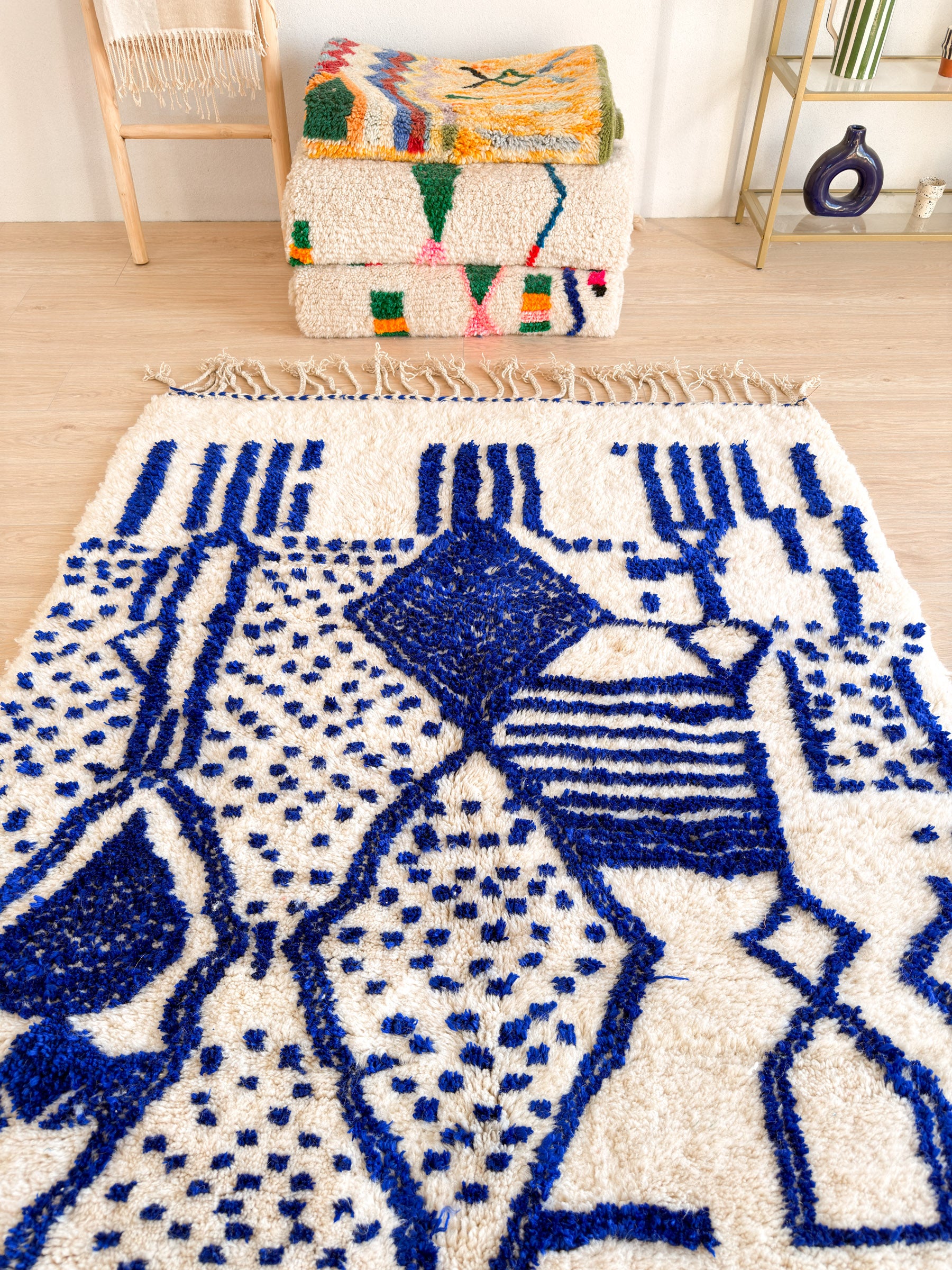 Tapis berbère coloré 144 x 235 cm - n°2431