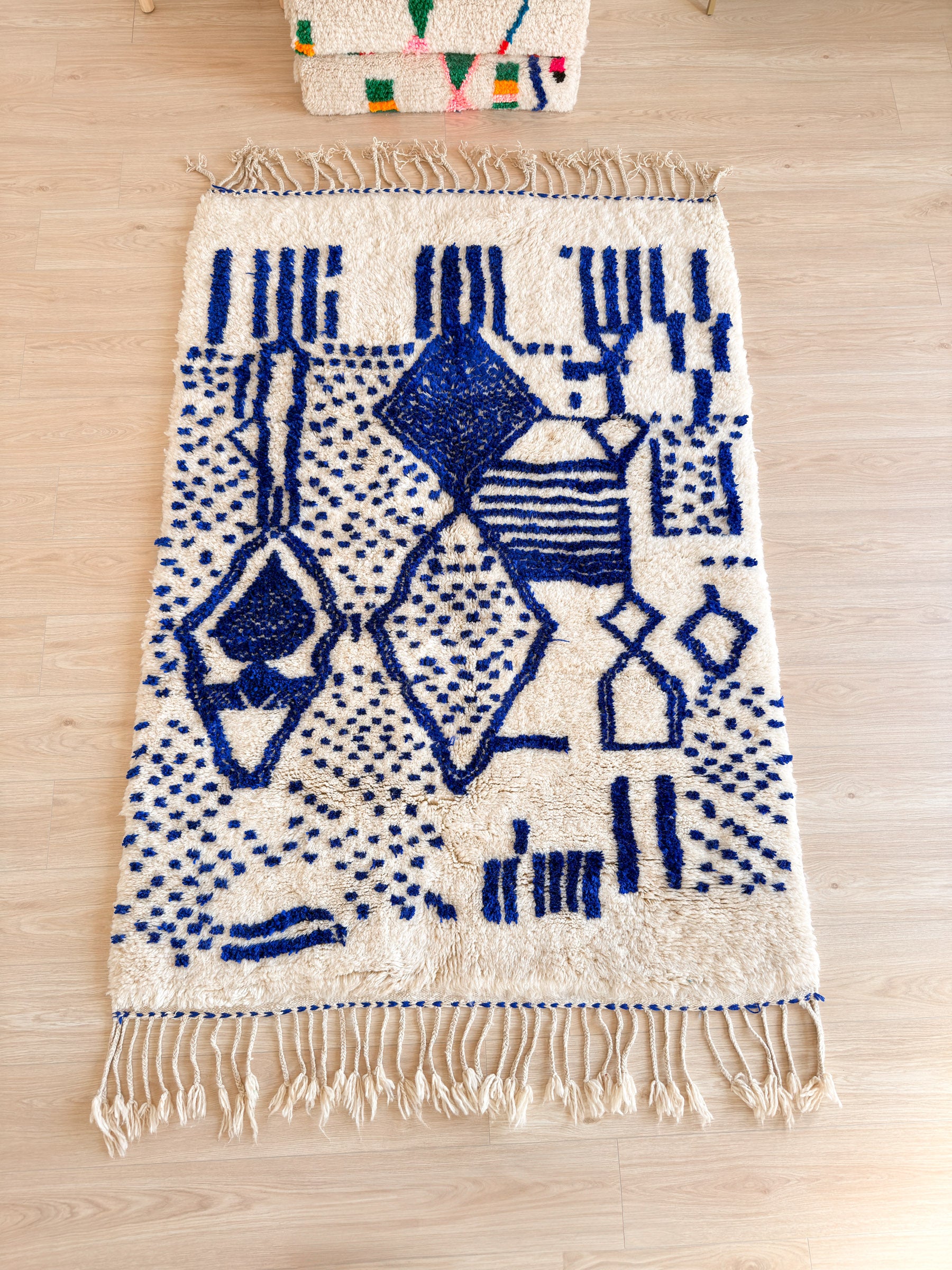 Tapis berbère coloré 144 x 235 cm - n°2431