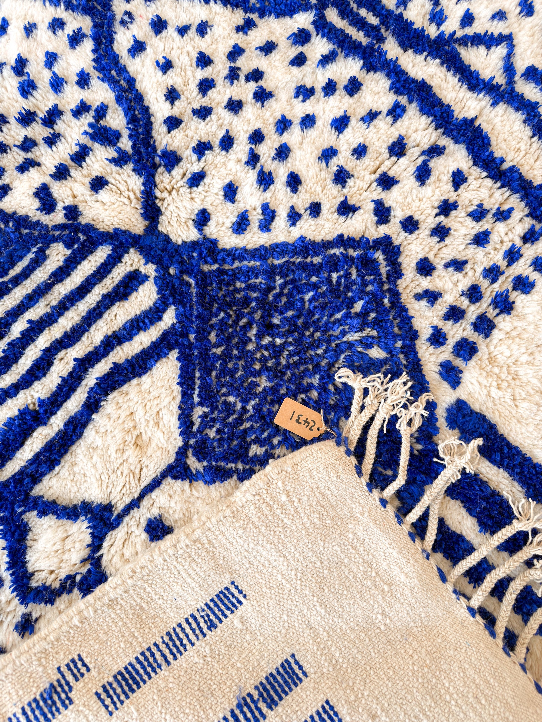 Tapis berbère coloré 144 x 235 cm - n°2431