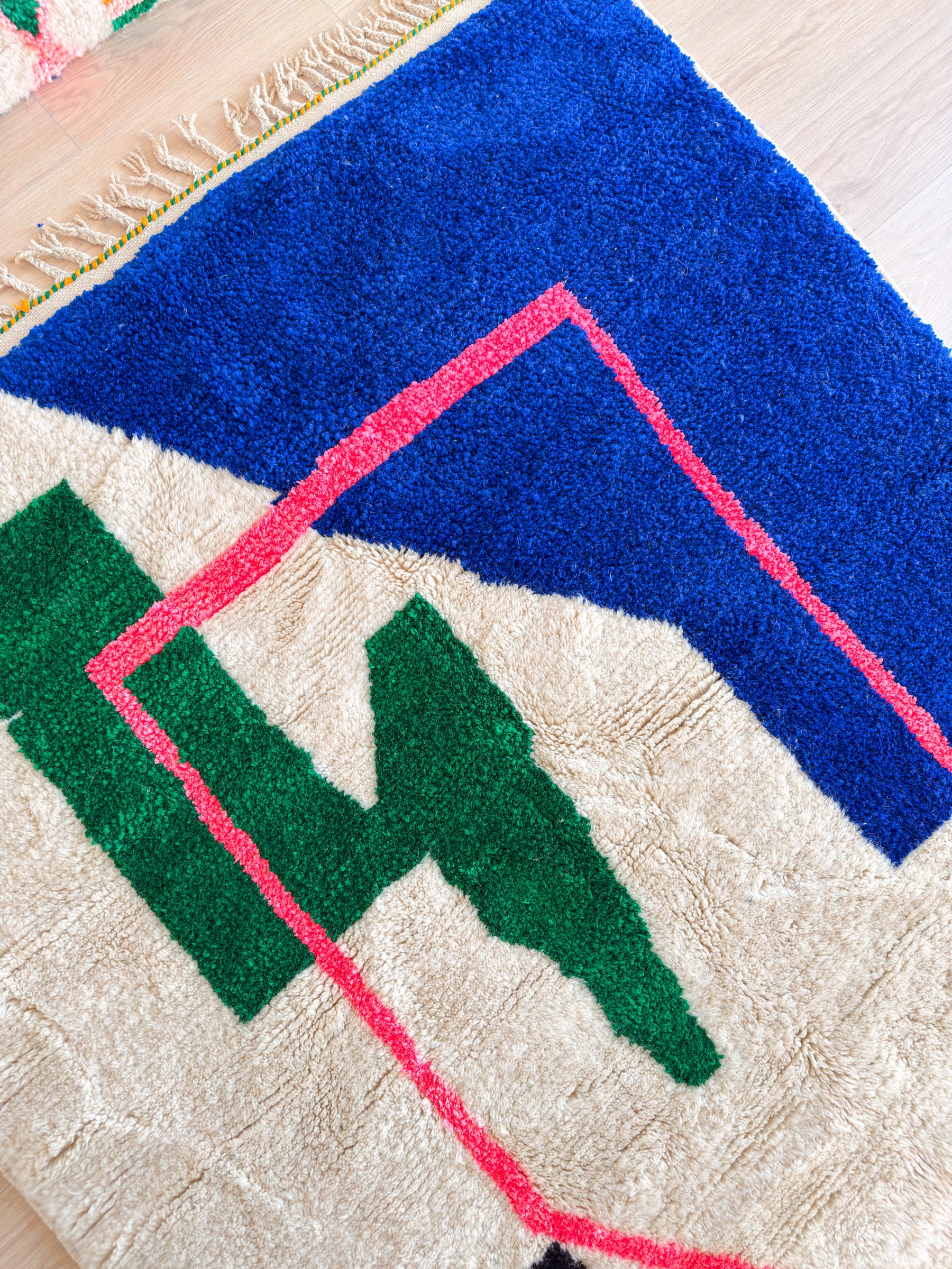 Tapis berbère coloré 156 x 220 cm - n°2448