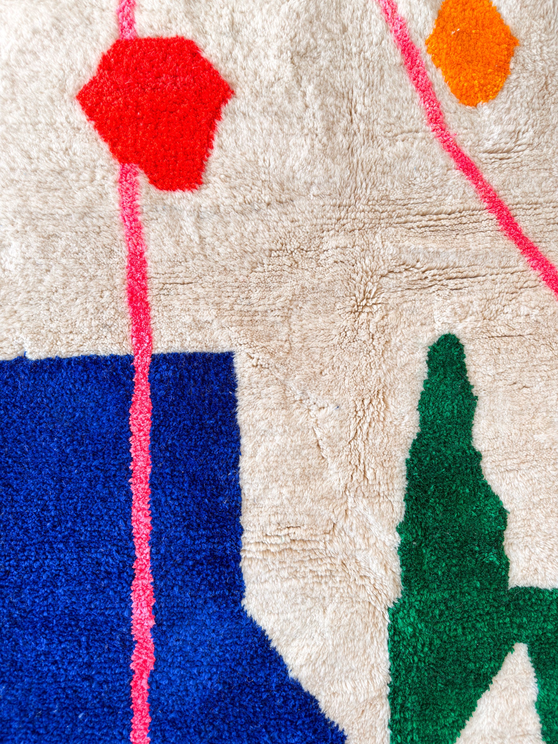 Tapis berbère coloré 156 x 220 cm - n°2448