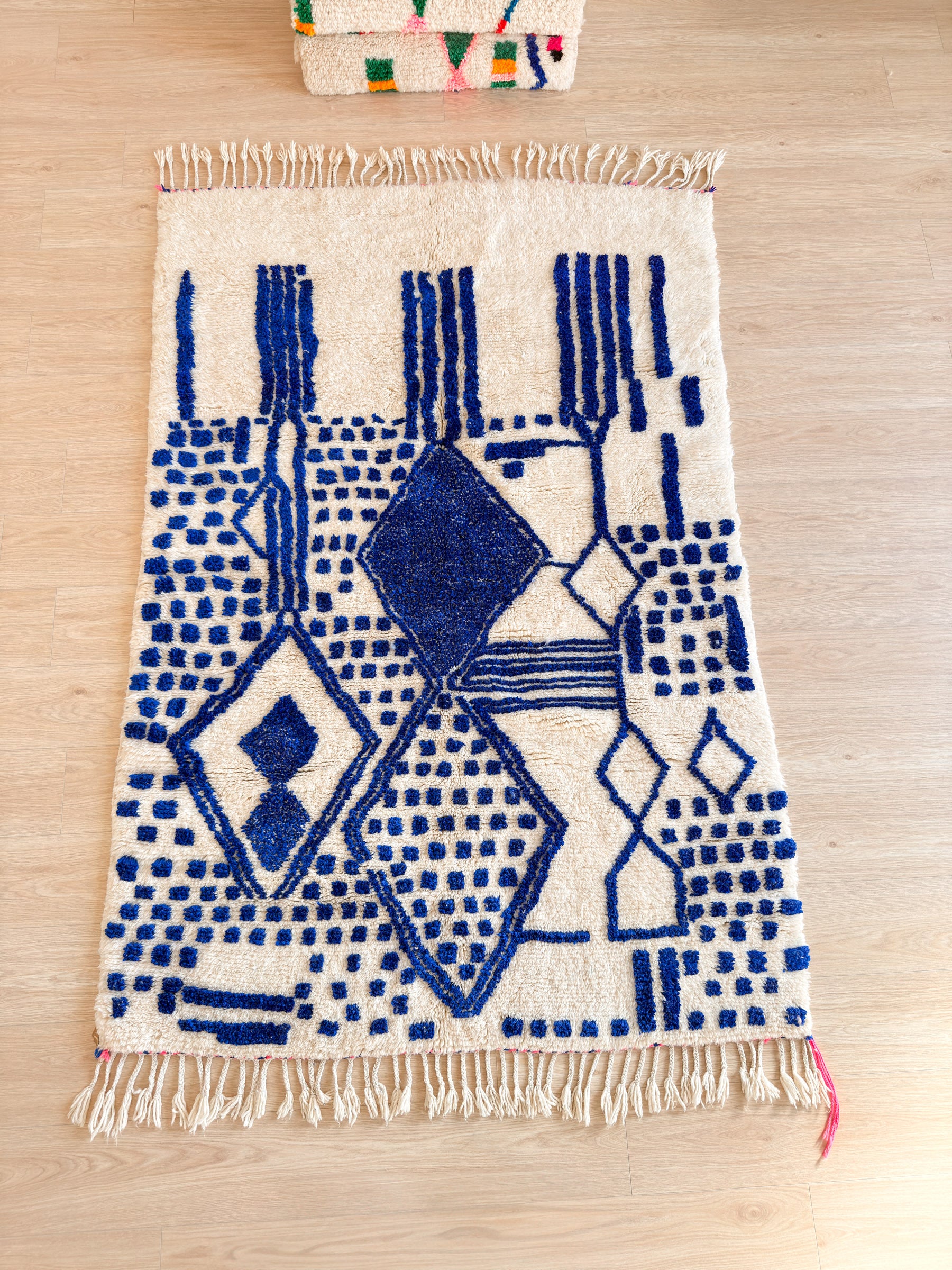 Tapis berbère coloré 146 x 240 cm - n°2409