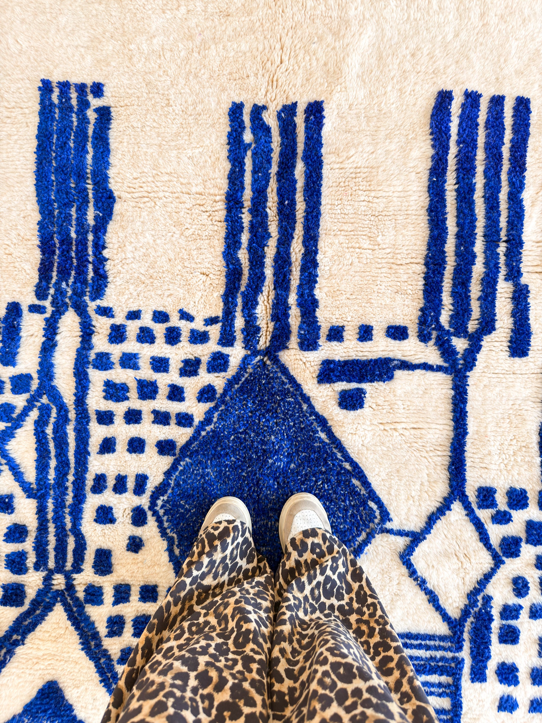 Tapis berbère coloré 146 x 240 cm - n°2409