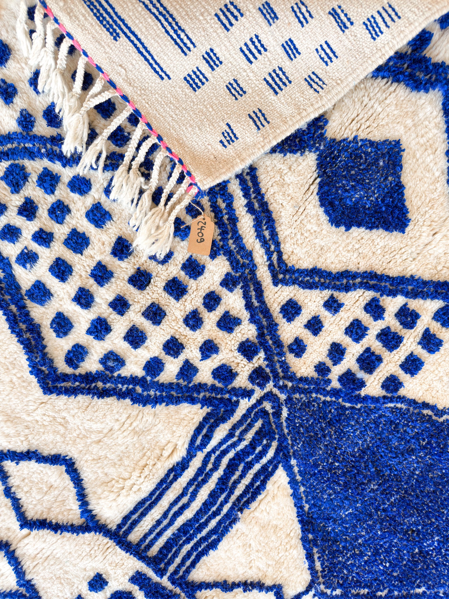 Tapis berbère coloré 146 x 240 cm - n°2409