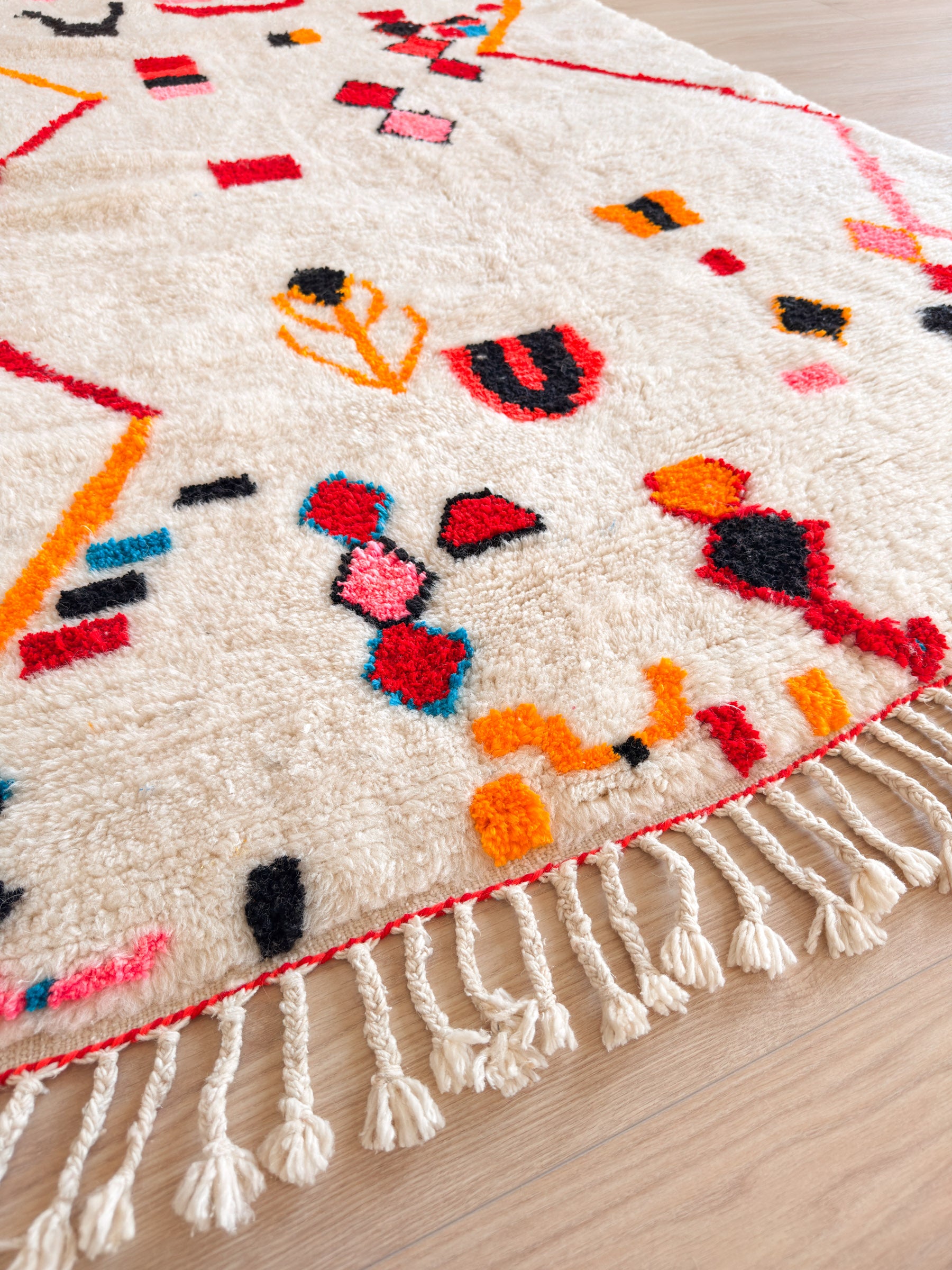 Tapis berbère coloré 149 x 261 cm - n°2421