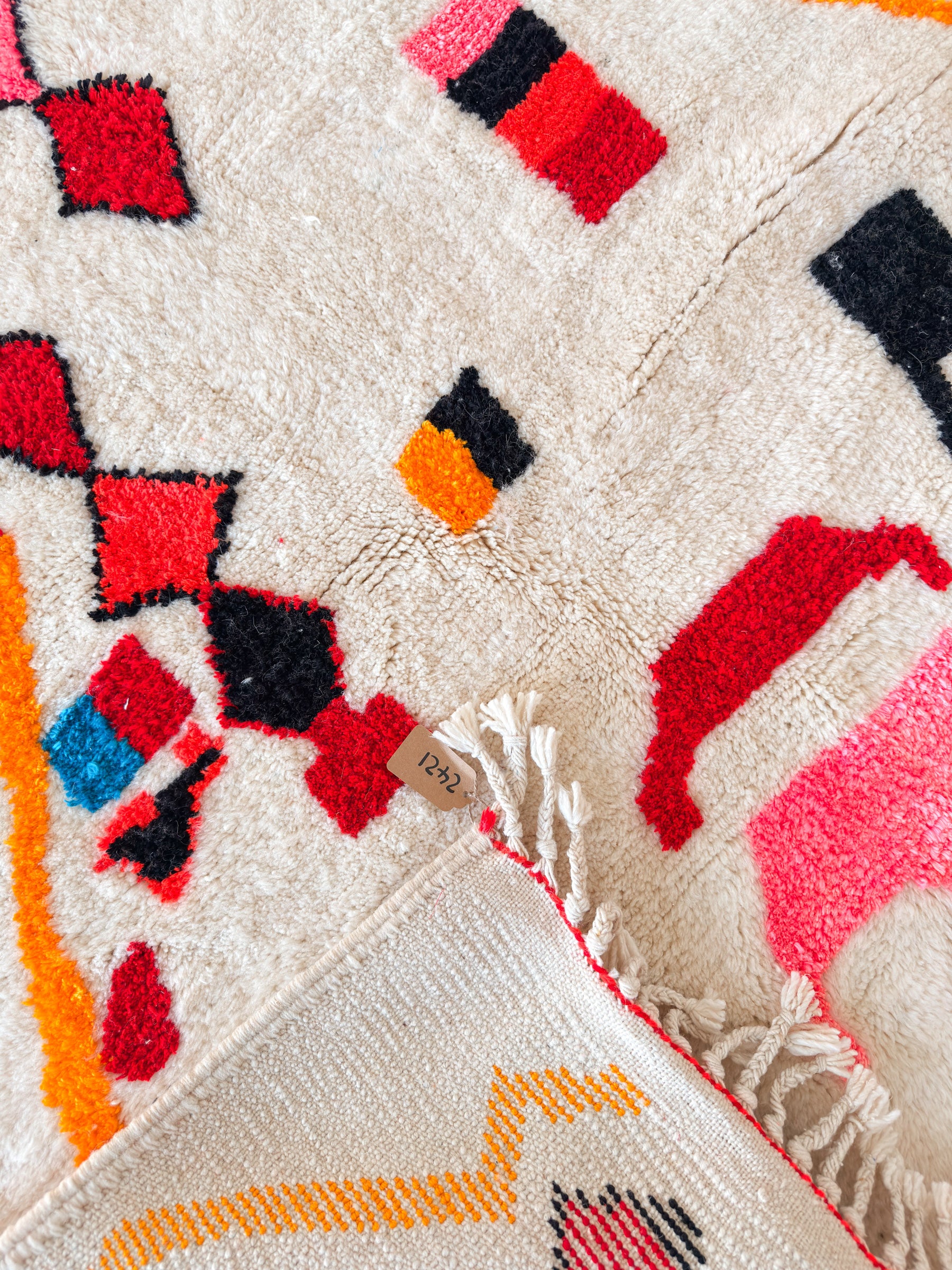 Tapis berbère coloré 149 x 261 cm - n°2421