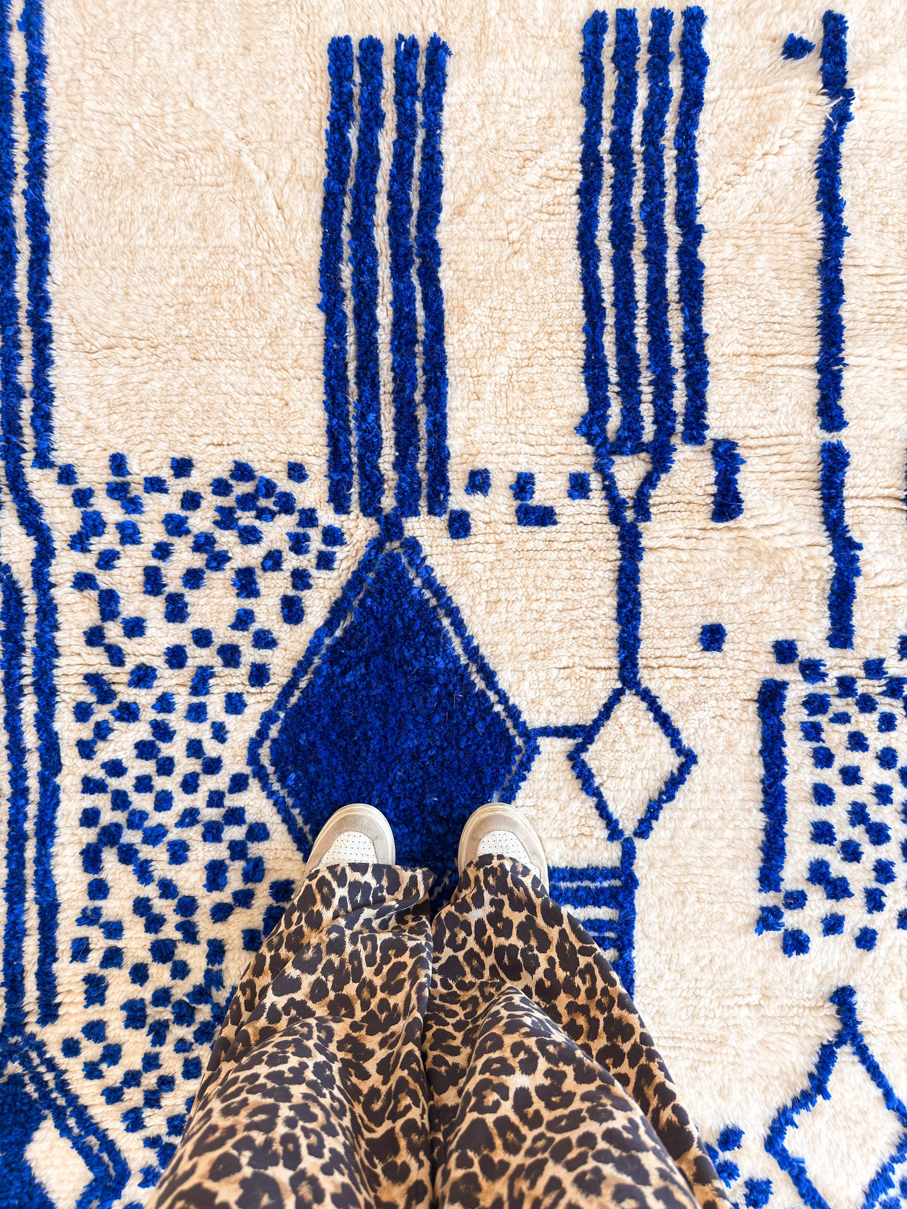 Tapis berbère coloré 147 x 207 cm - n°2416