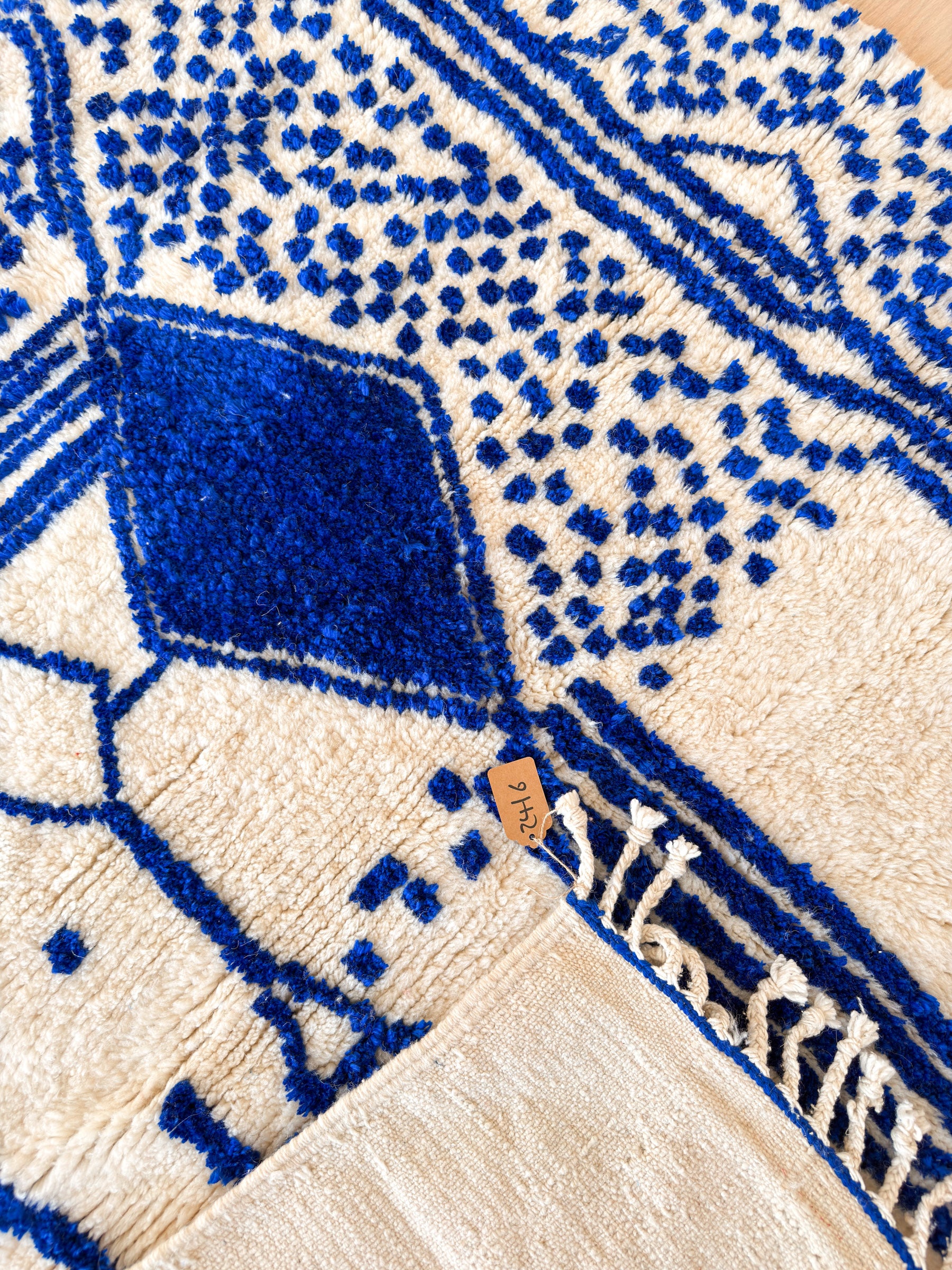 Tapis berbère coloré 147 x 207 cm - n°2416