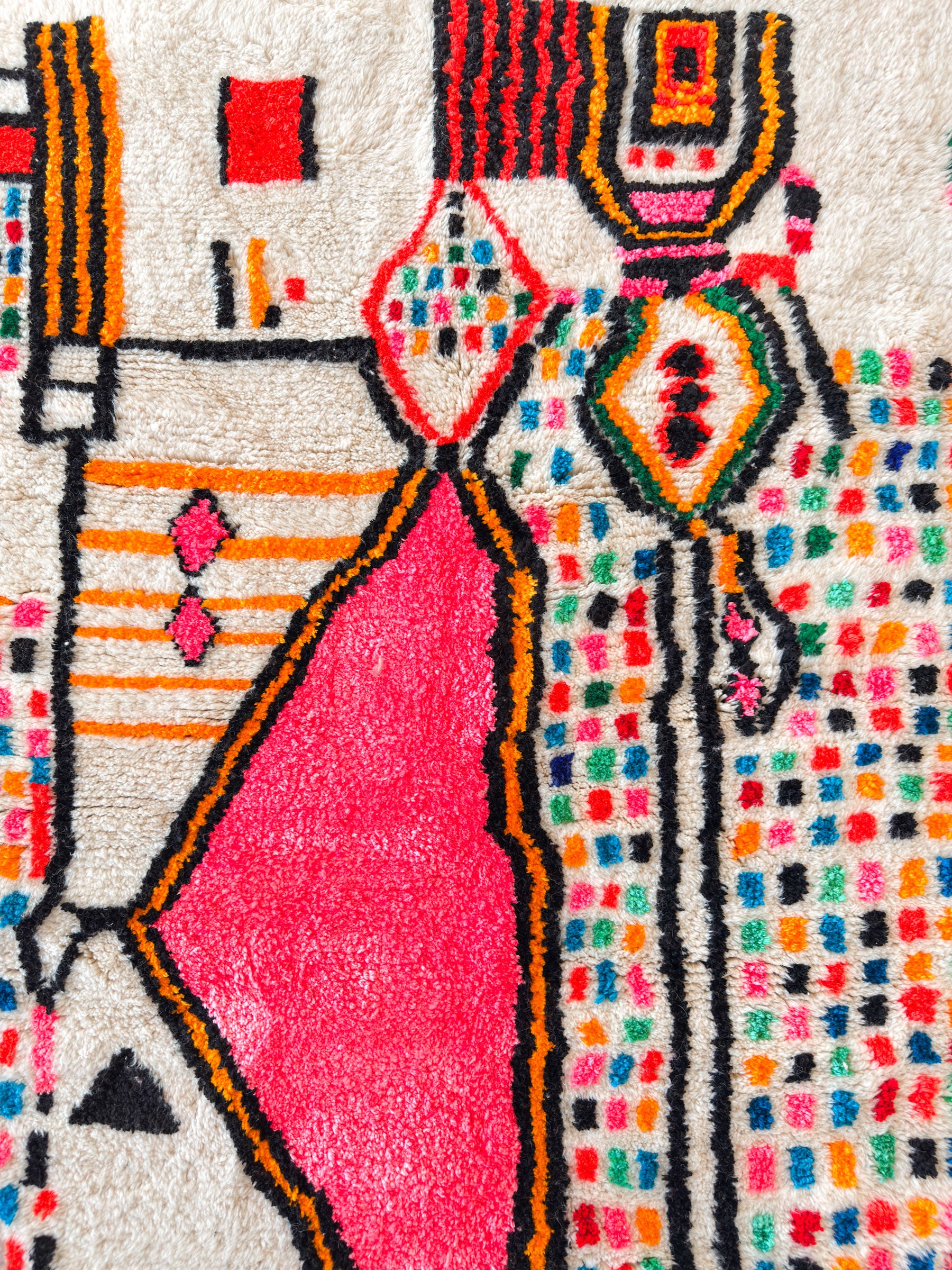 Tapis berbère coloré 152 x 241 cm - n°2436