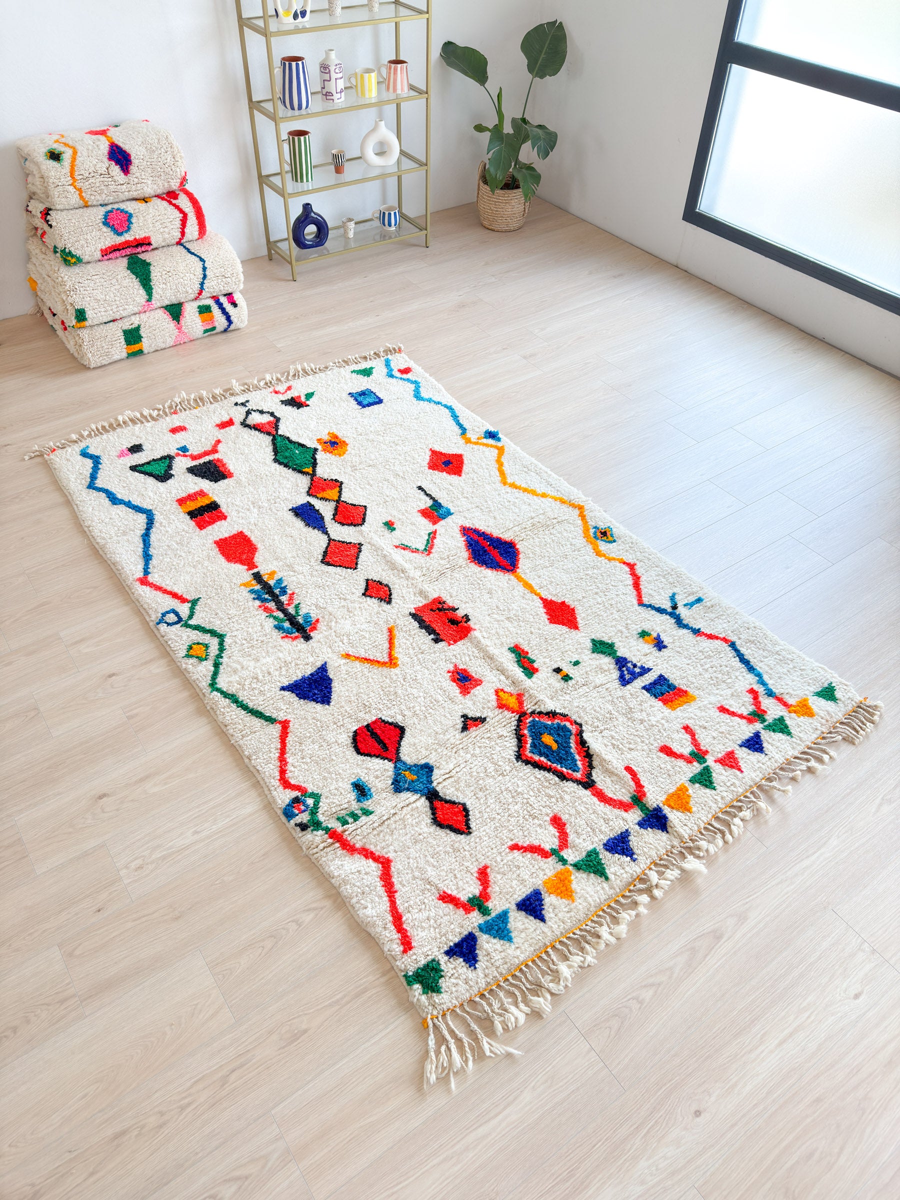 Bunter Berberteppich – Nr. 1506