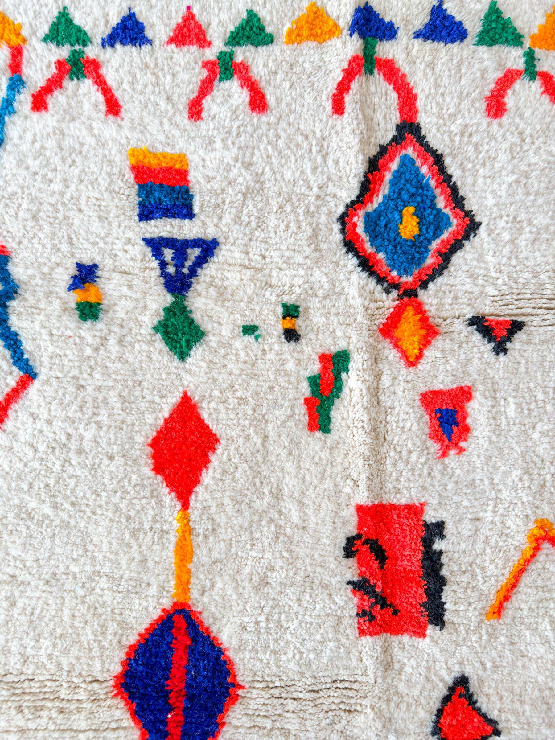 Tapis berbère coloré - n°1506