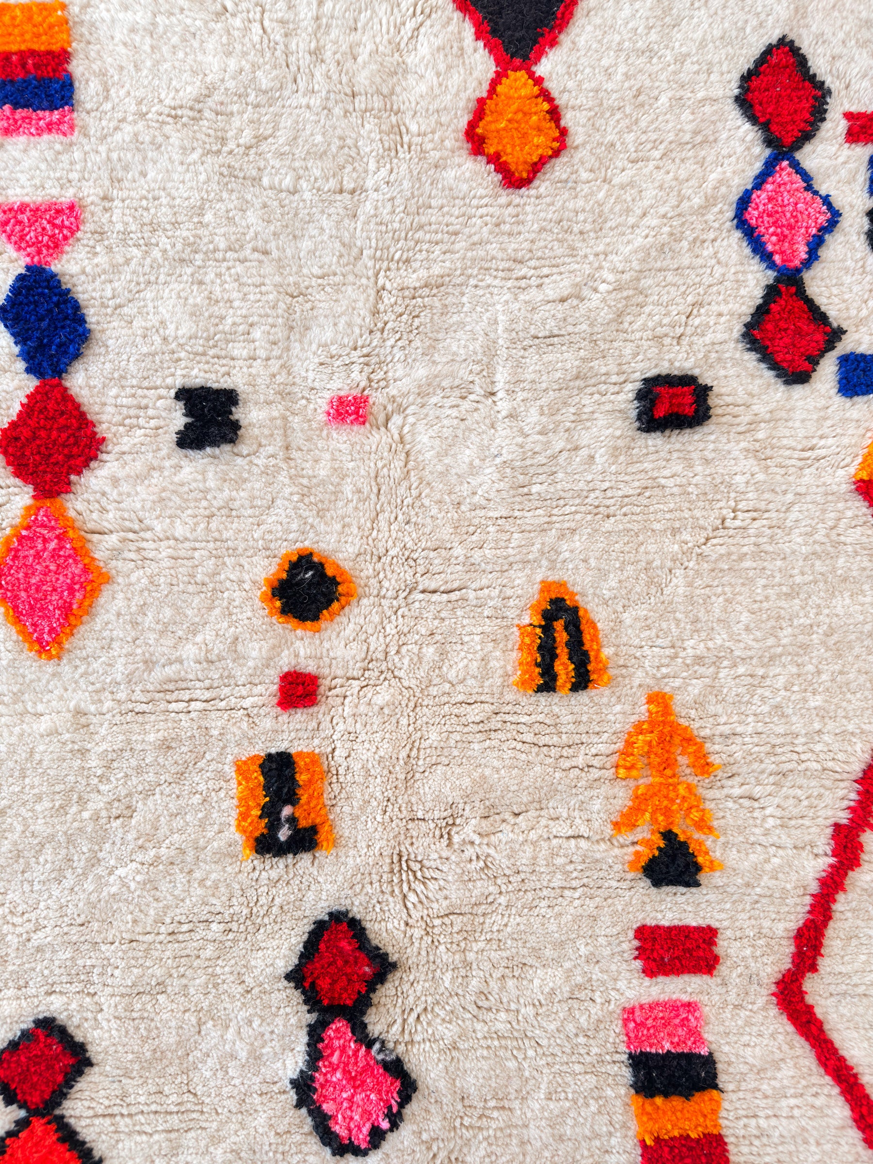 Tapis berbère coloré 147 x 217 cm - n°2443