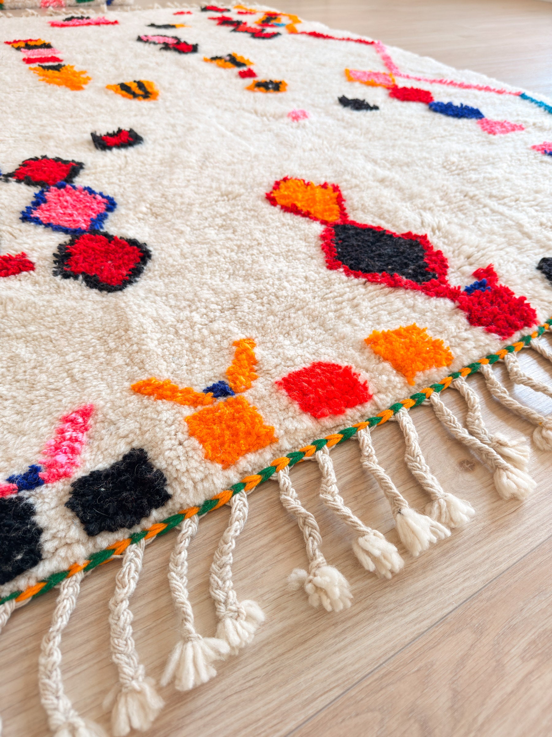 Tapis berbère coloré 147 x 217 cm - n°2443