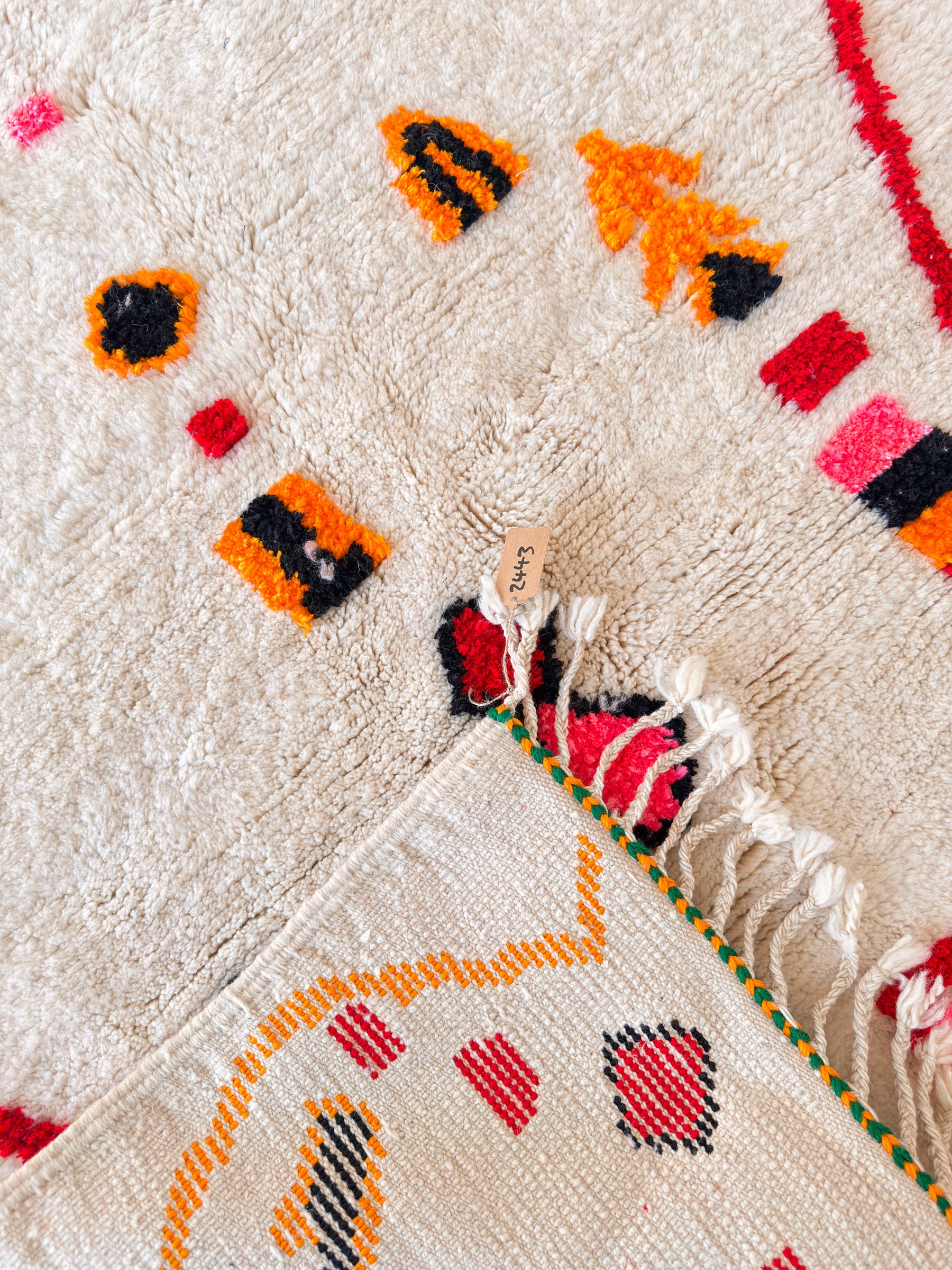 Tapis berbère coloré 147 x 217 cm - n°2443