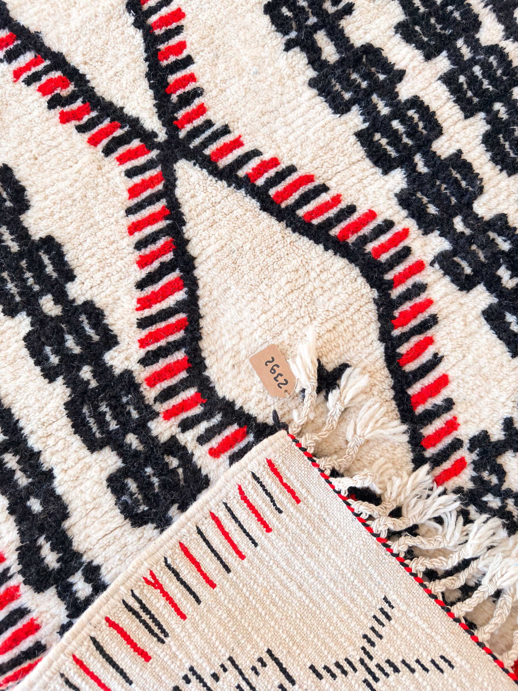 Tapis berbère coloré 118 x 194 cm - n°2392