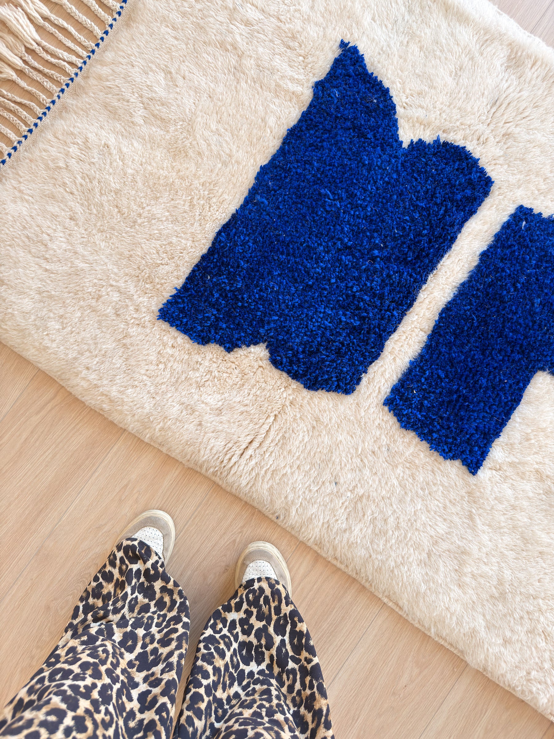 Tapis berbère coloré 107 x 175 cm - n°2422