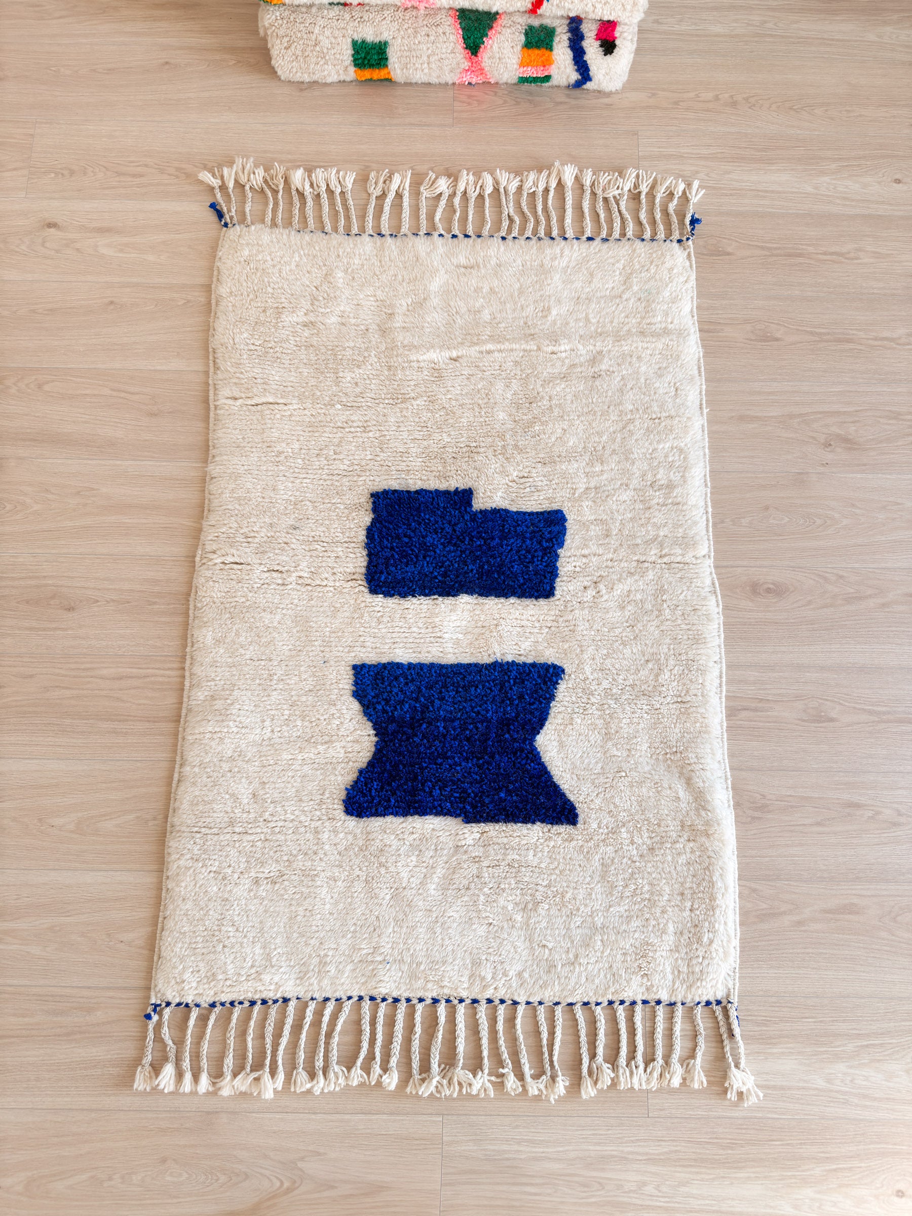 Tapis berbère coloré 100 x 176 cm - n°2455