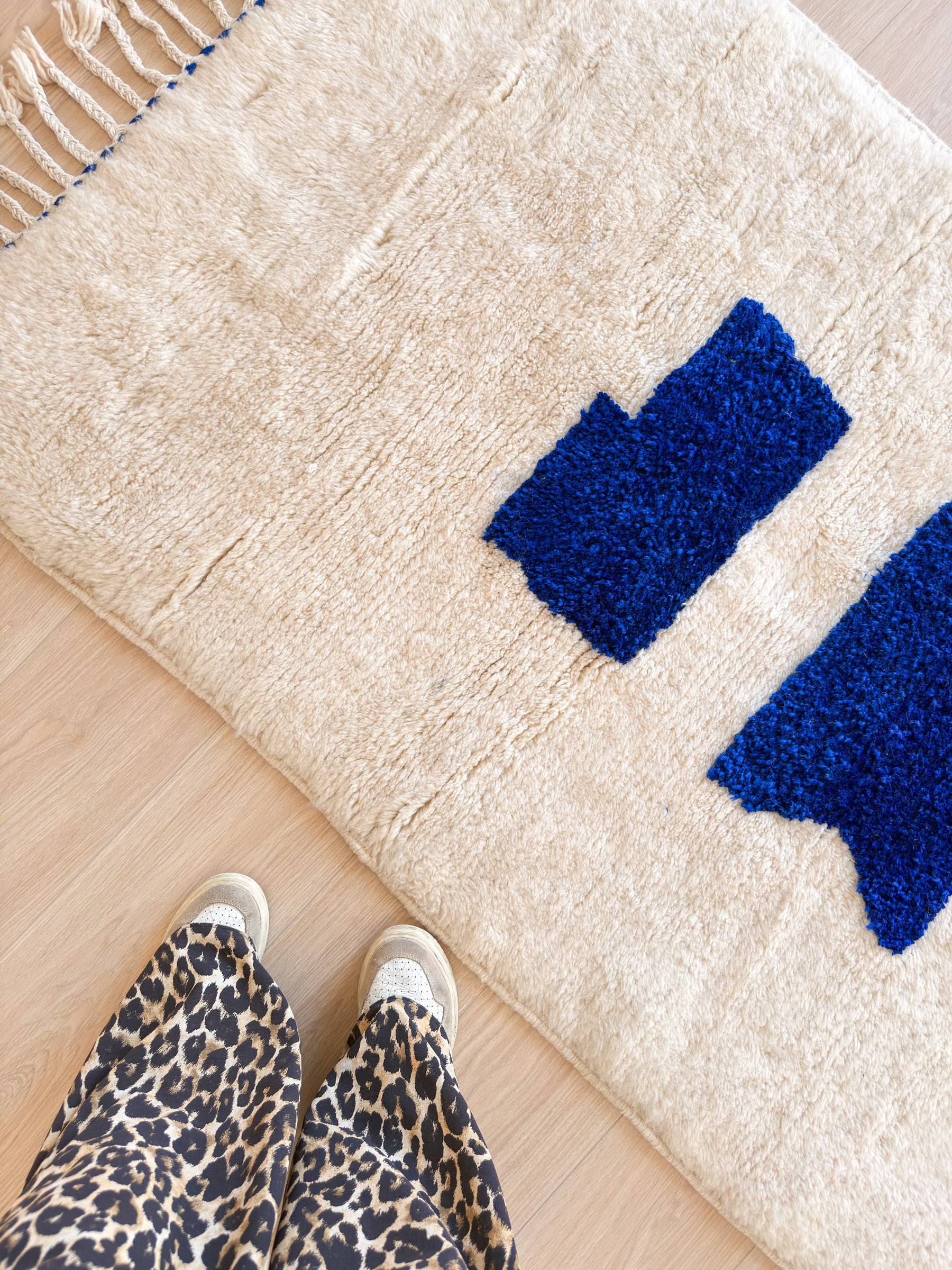 Tapis berbère coloré 100 x 176 cm - n°2455