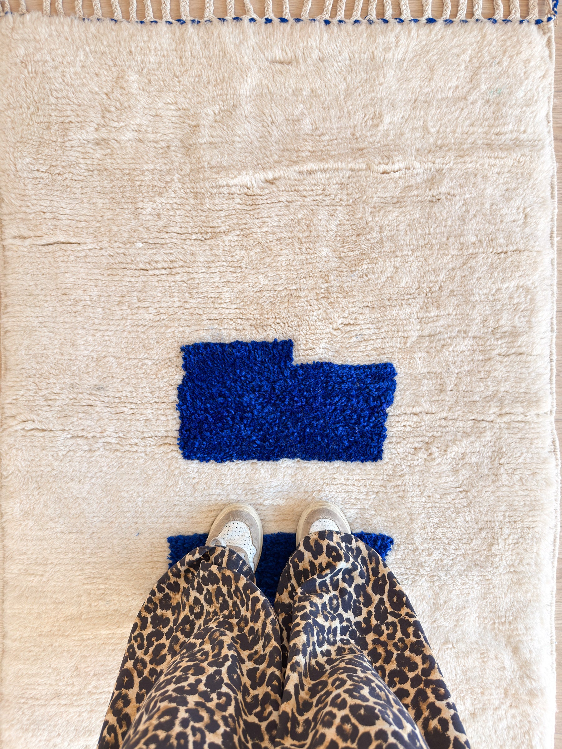 Tapis berbère coloré 100 x 176 cm - n°2455