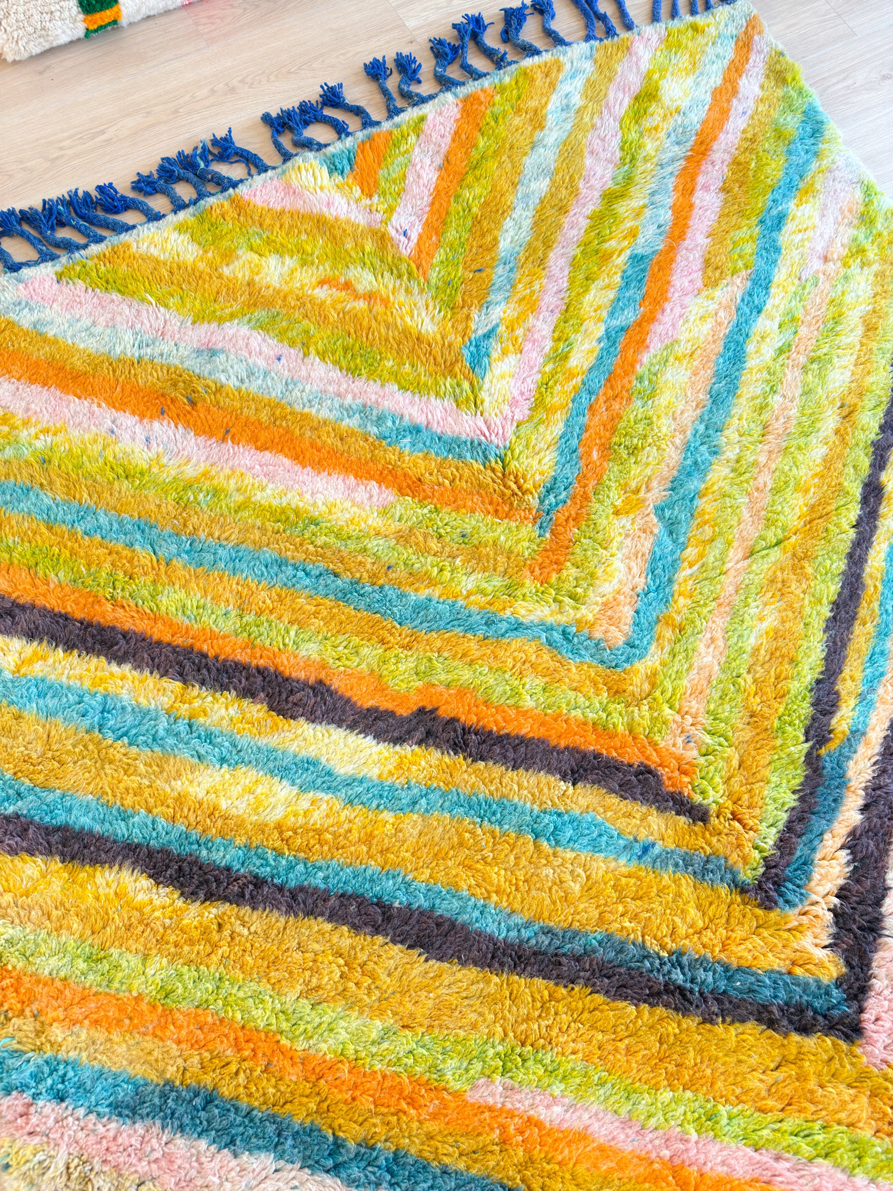 Colorful Berber rug 210 x 320 cm - no. 2099
