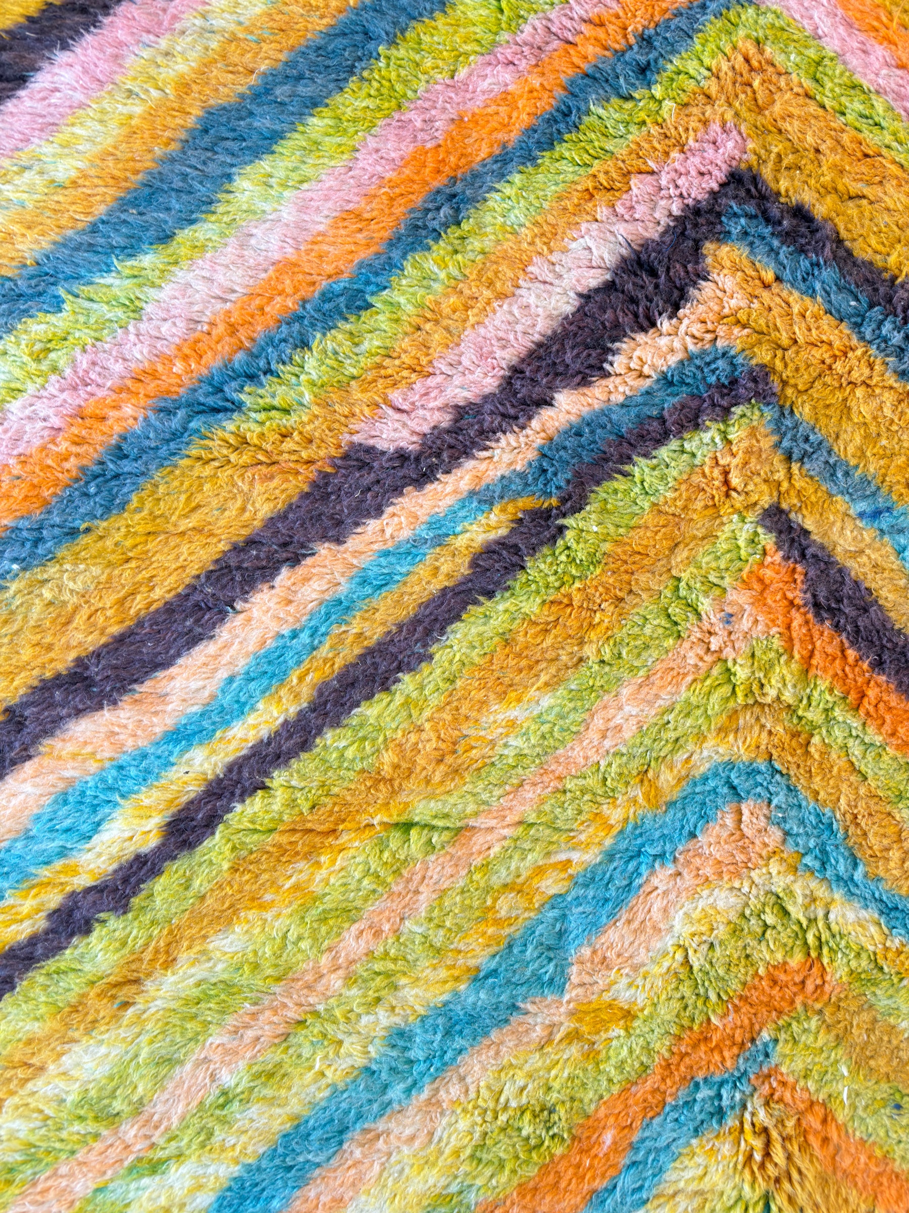 Farbenfroher Berberteppich 210 x 320 cm - Nr. 2099
