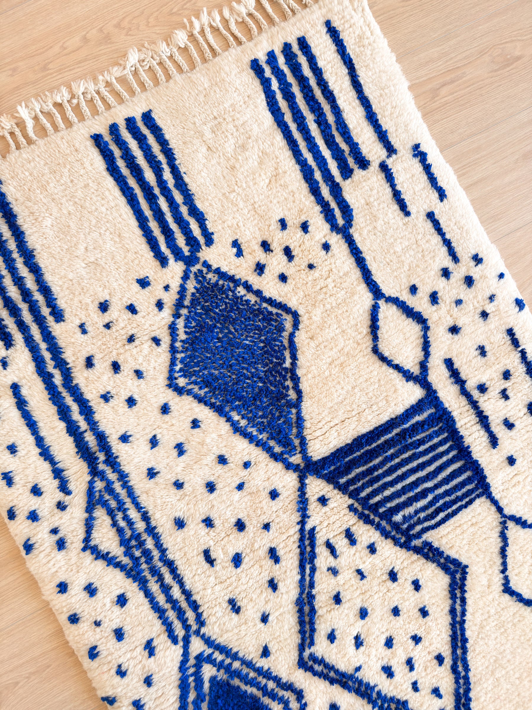 Tapis berbère coloré 99 x 180 cm - n°2452