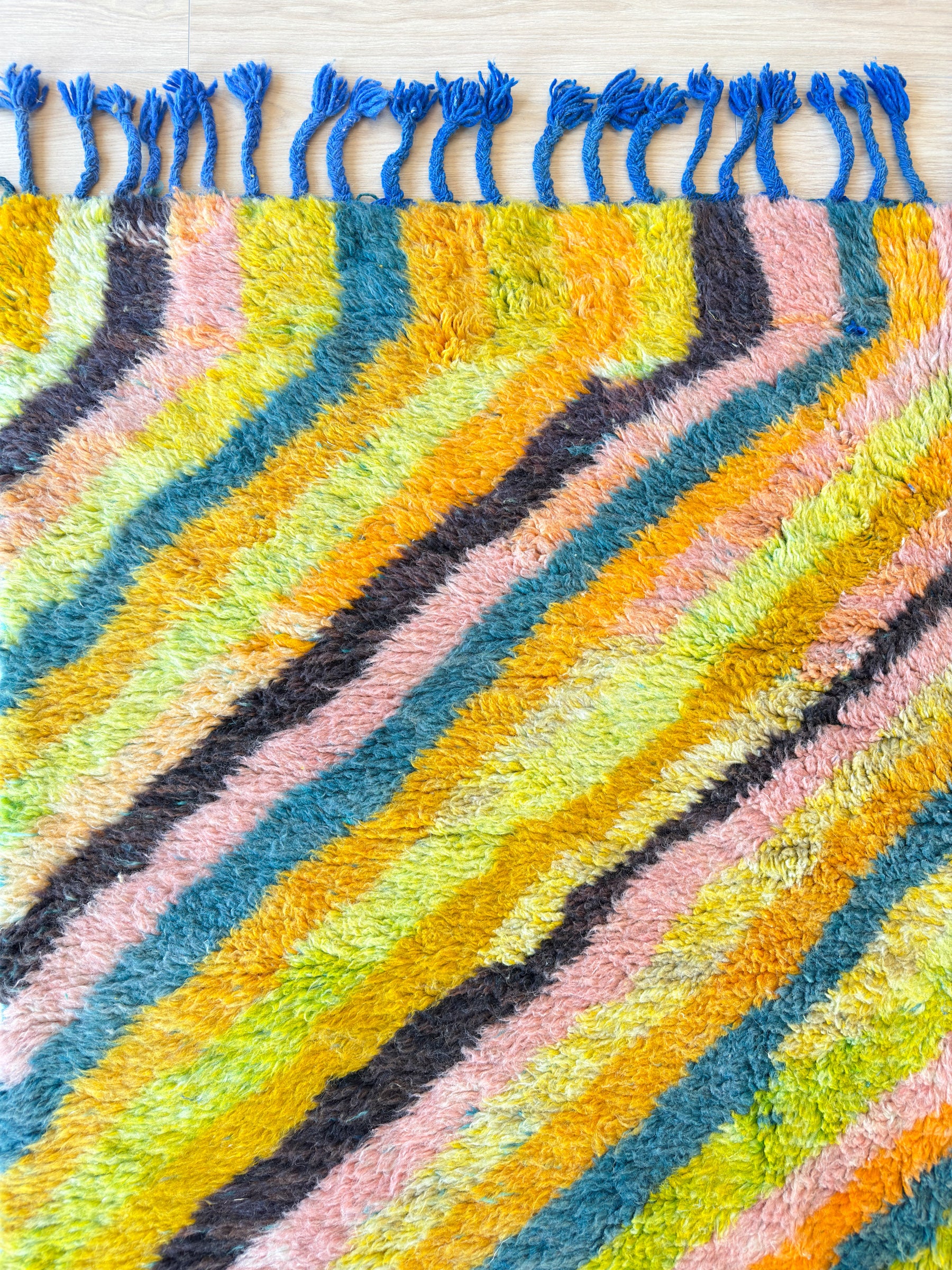Farbenfroher Berberteppich 210 x 320 cm - Nr. 2099