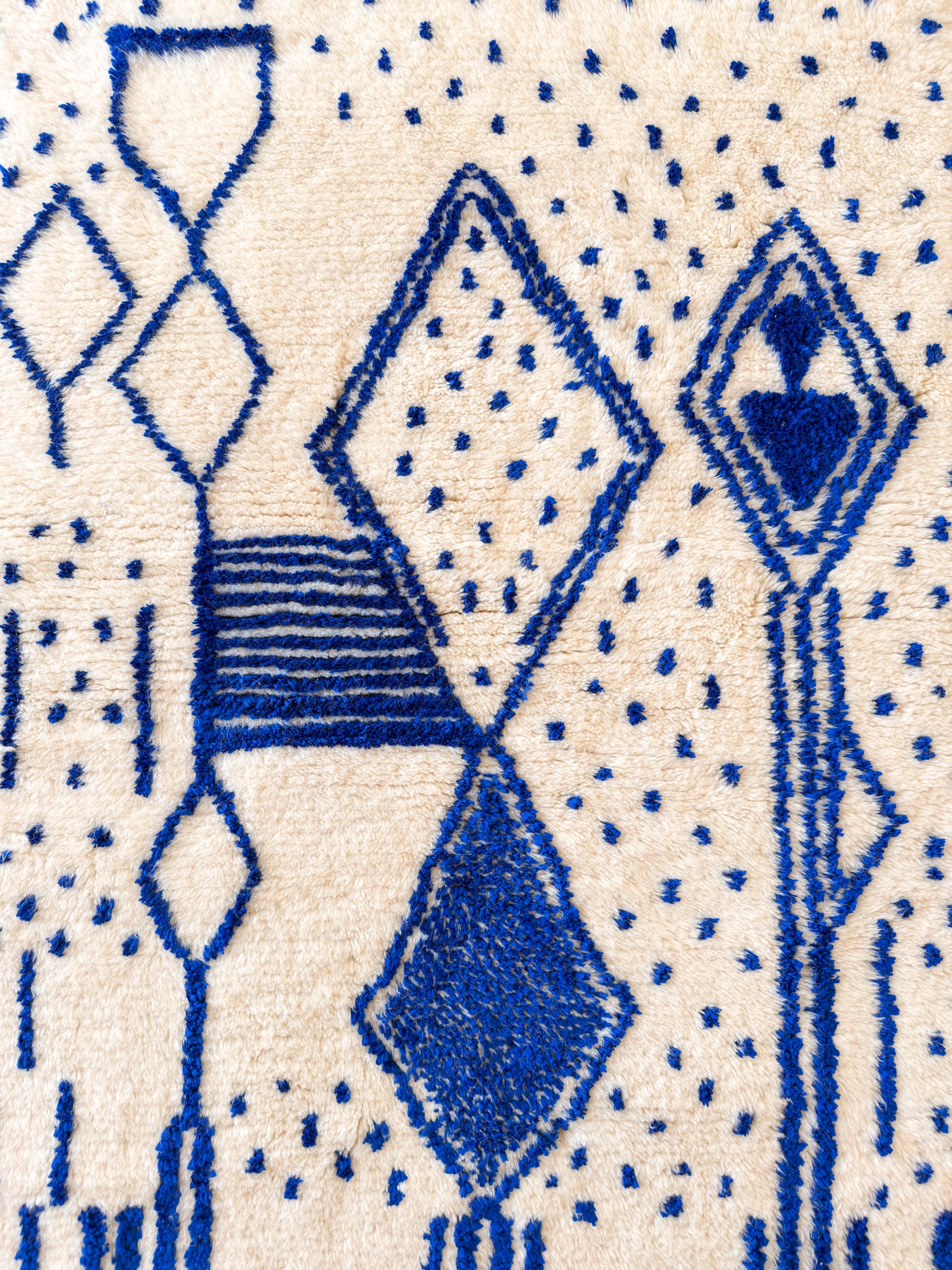 Tapis berbère coloré 99 x 180 cm - n°2452