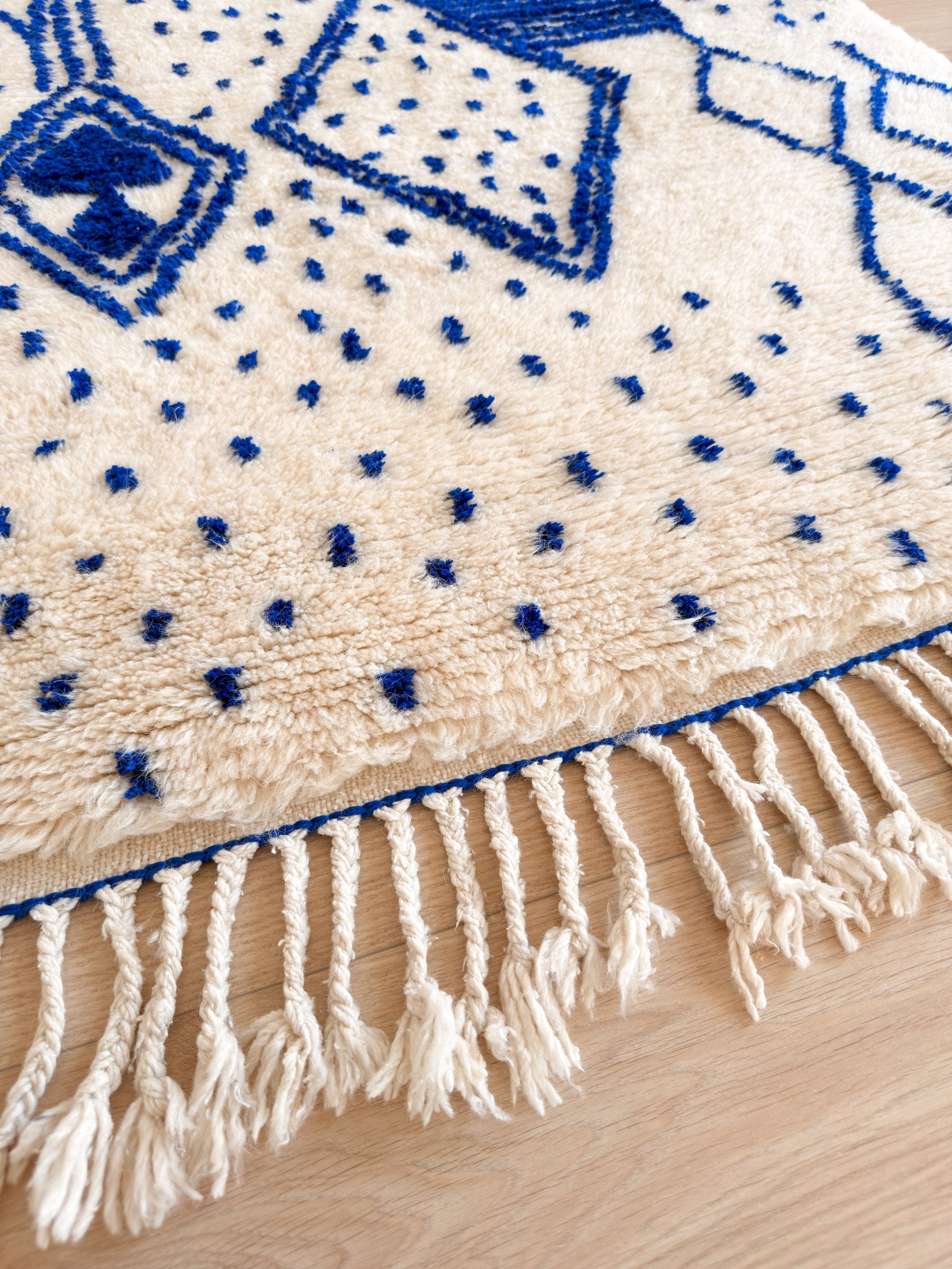 Tapis berbère coloré 99 x 180 cm - n°2452