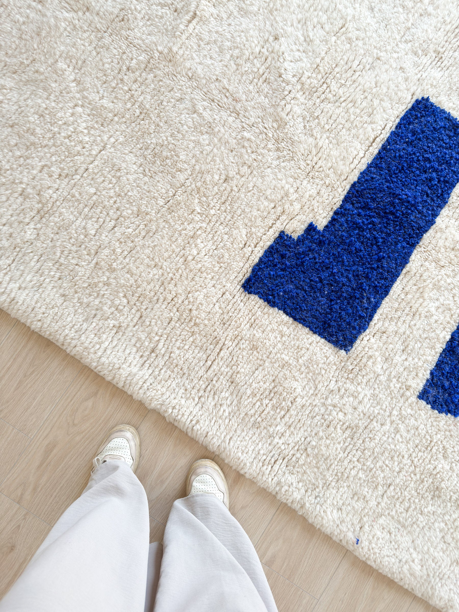 Colorful Berber rug 151 x 266 cm - No. 2446