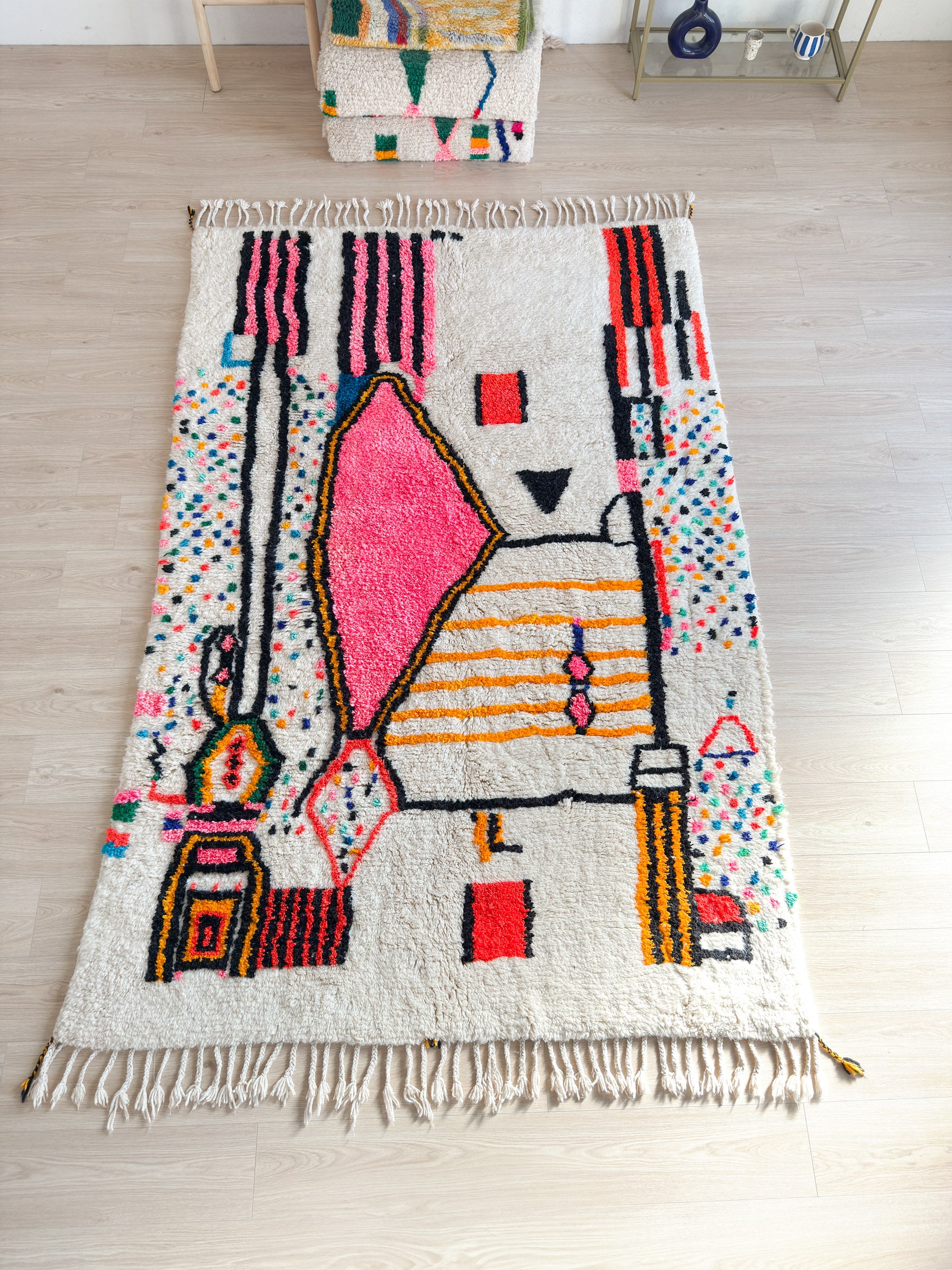 Colorful Berber rug 179 x 292 cm - No. 2460