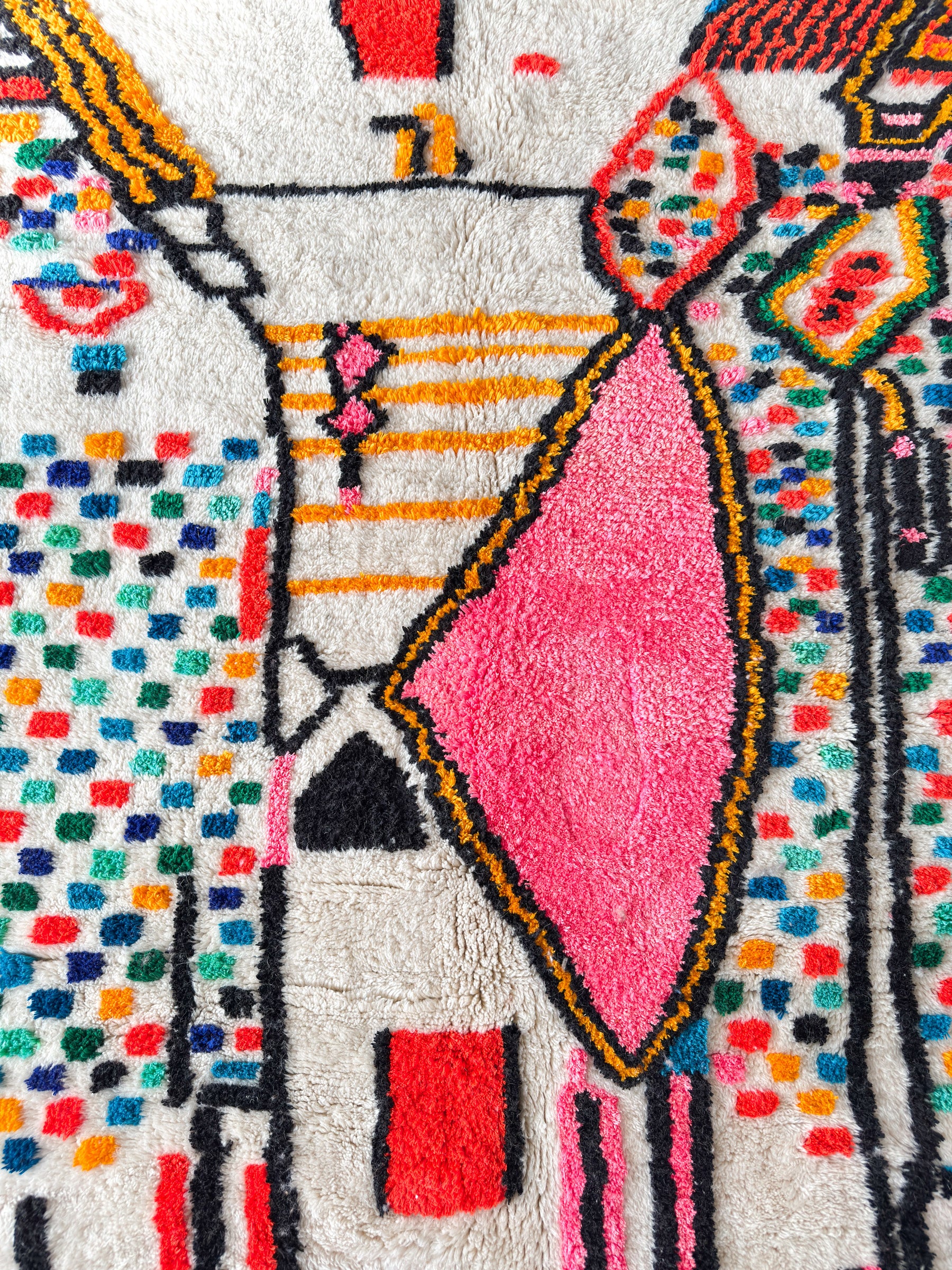 Tapis berbère coloré 150 x 270 cm - n°2281