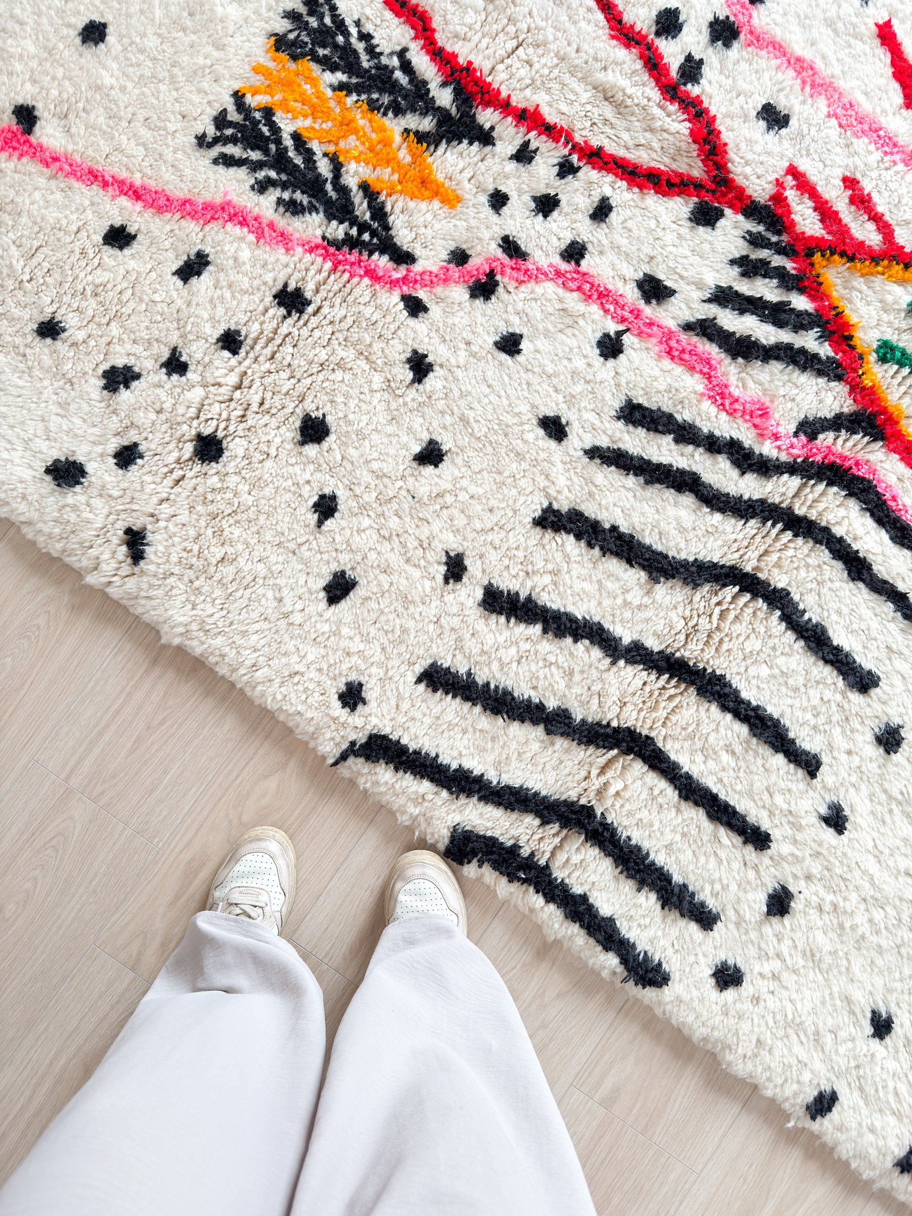 Tapis berbère coloré 180 x 260 cm - n°1559