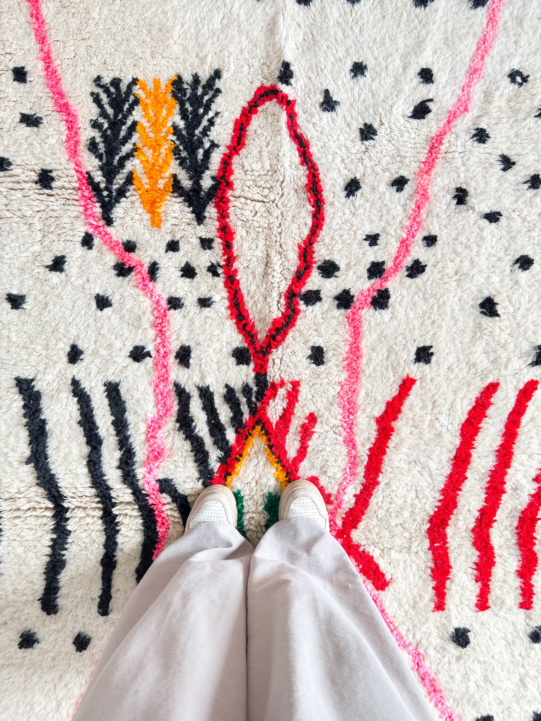 Colorful Berber Rug 180 x 260 cm / 5.9 x 8.5 ft - n°1559