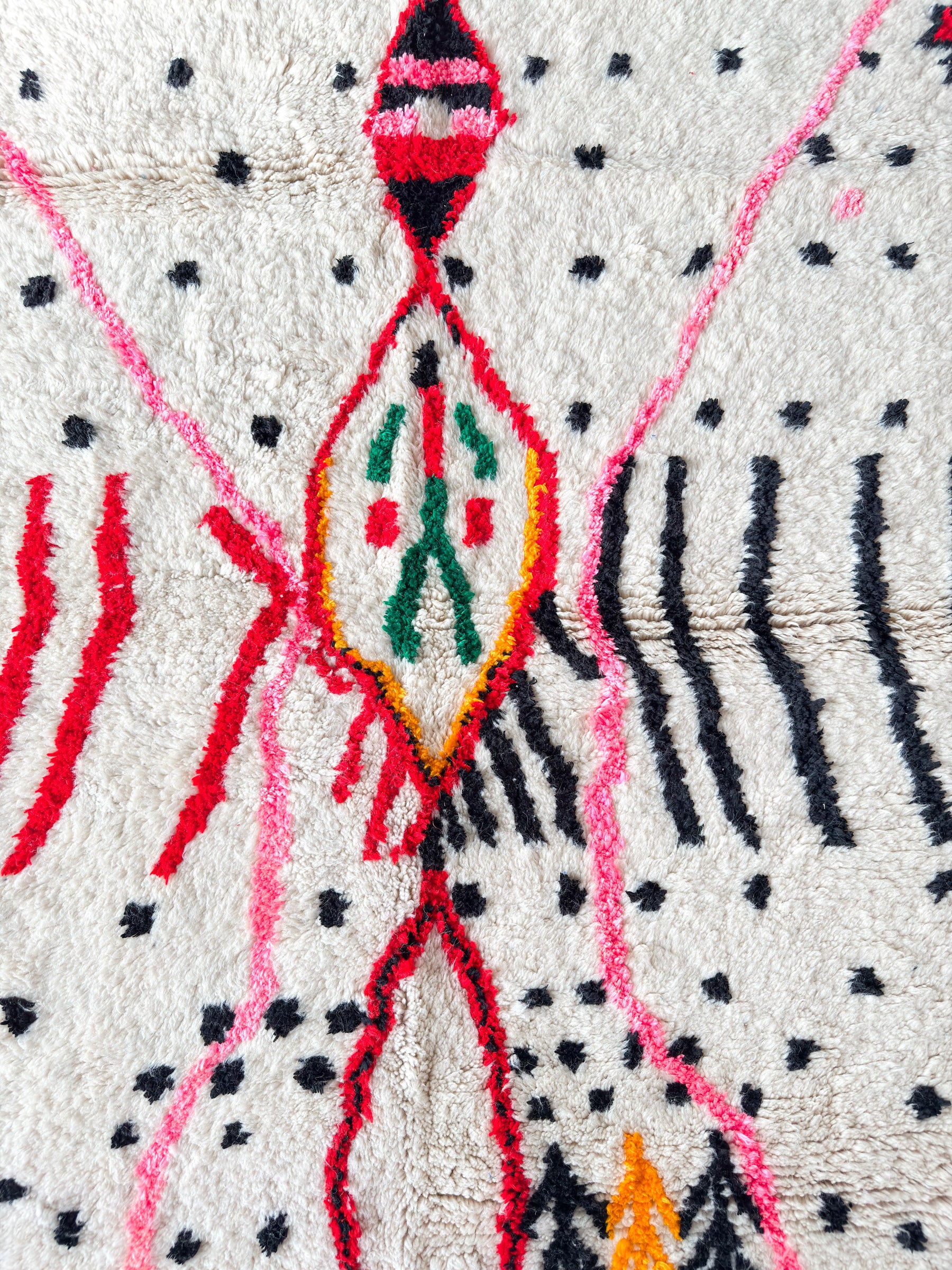 Tapis berbère coloré 180 x 260 cm - n°1559