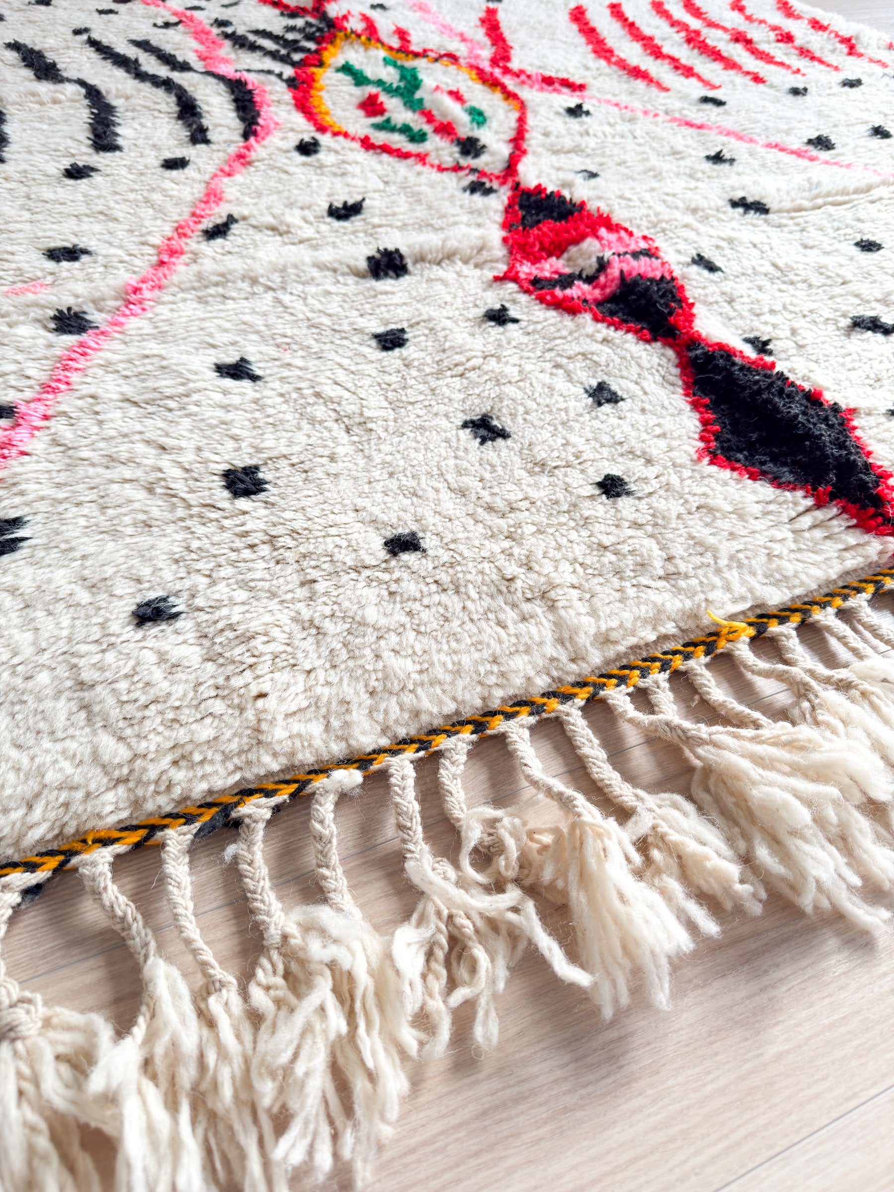 Tapis berbère coloré 180 x 260 cm - n°1559