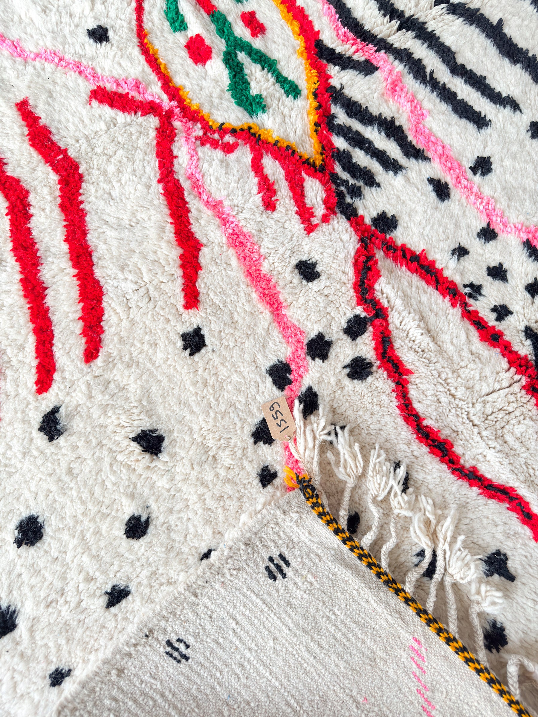 Tapis berbère coloré 180 x 260 cm - n°1559