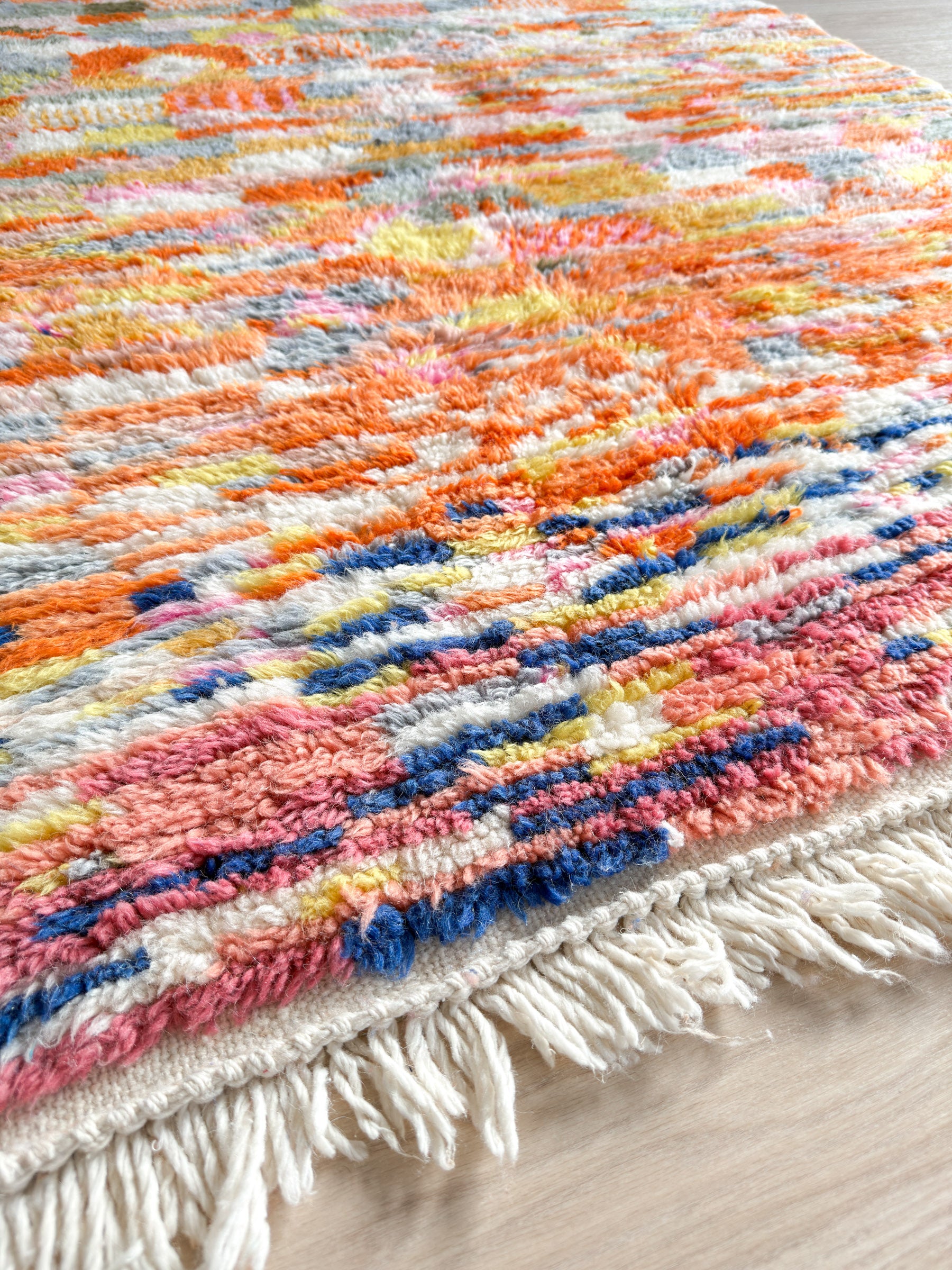 Tapis berbère coloré 148 x 251 cm - n°2365