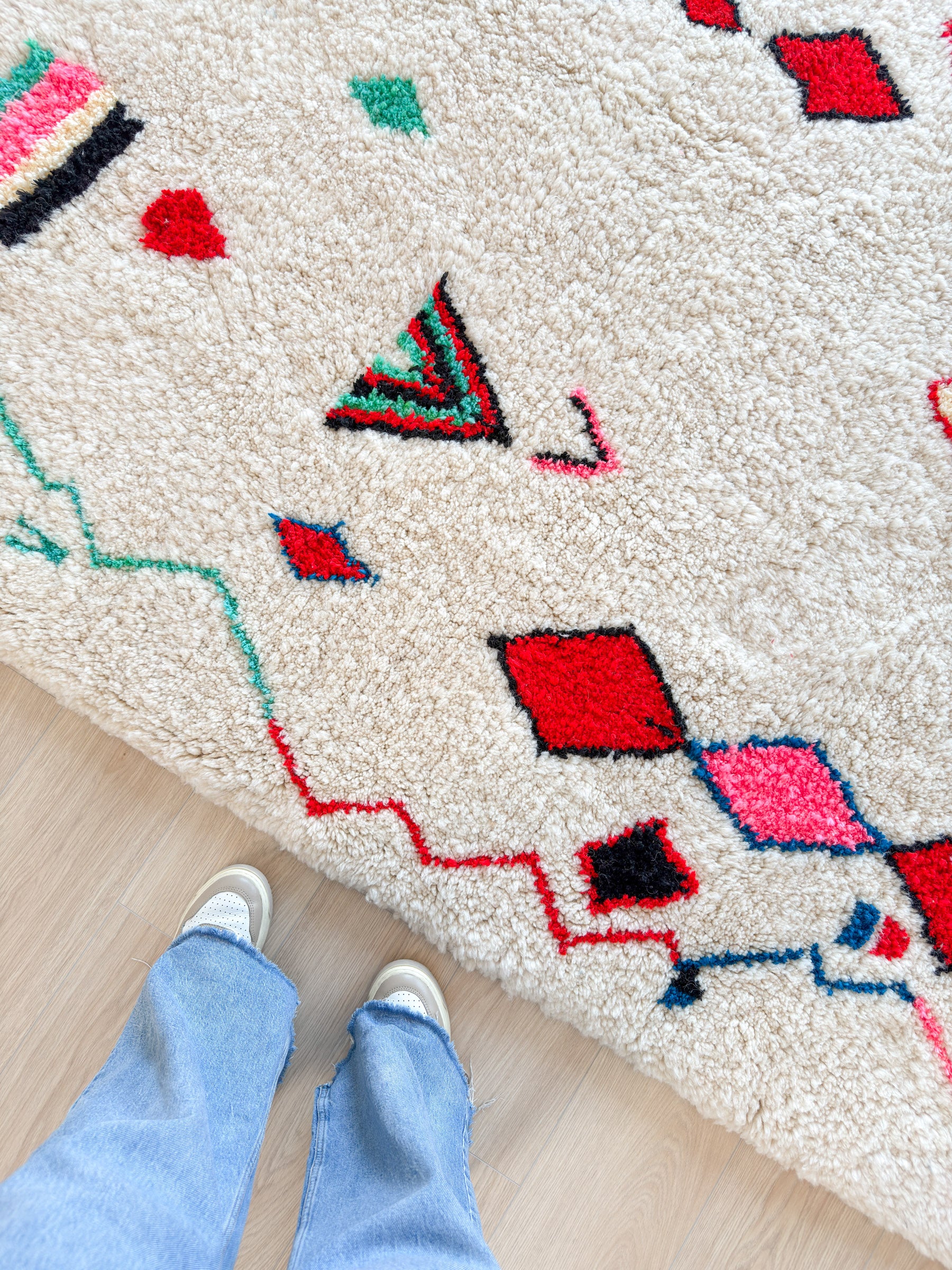 Colorful Berber rug 210 x 324 cm - n°1992