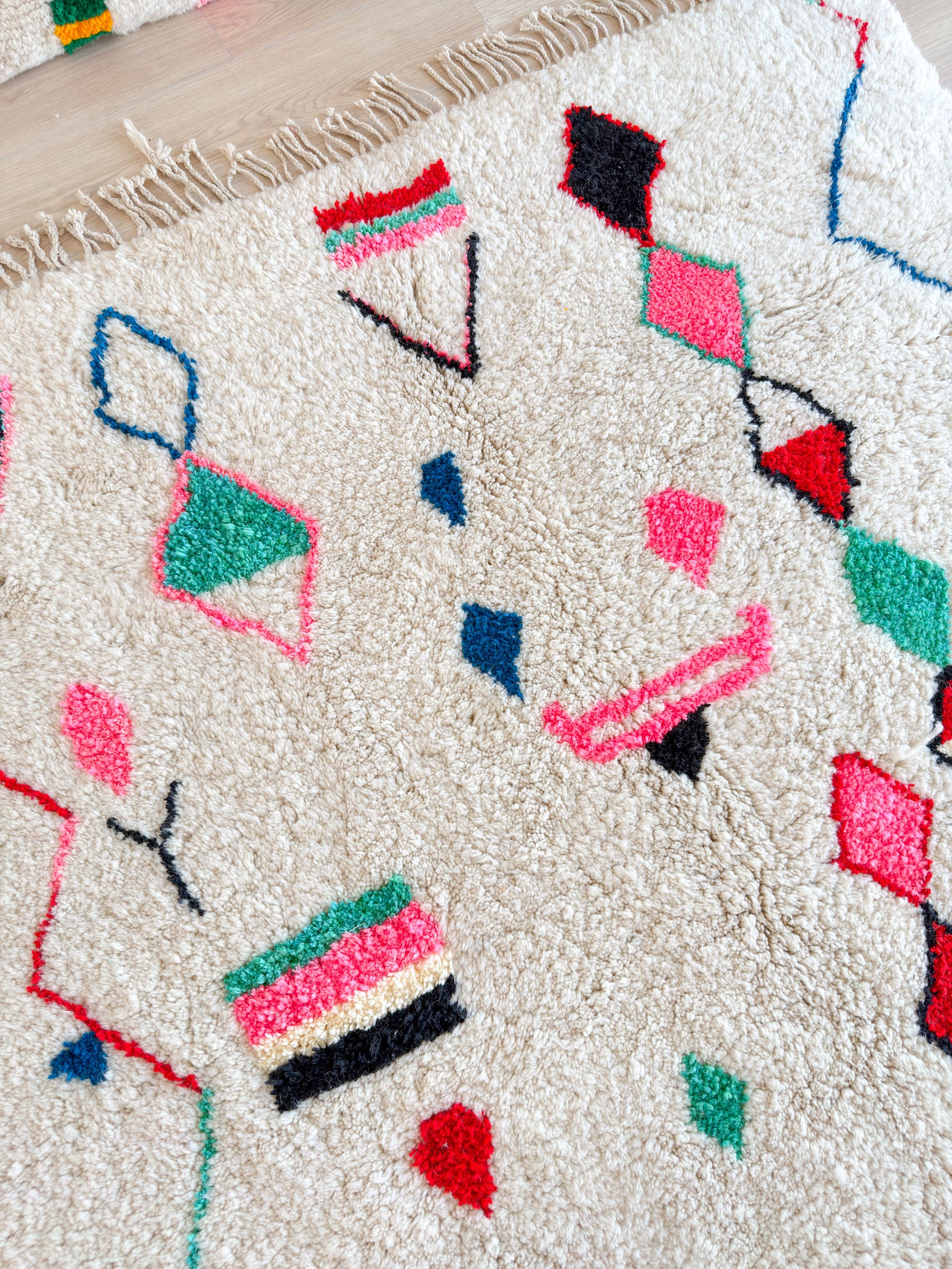 Colorful Berber rug 210 x 324 cm - n°1992