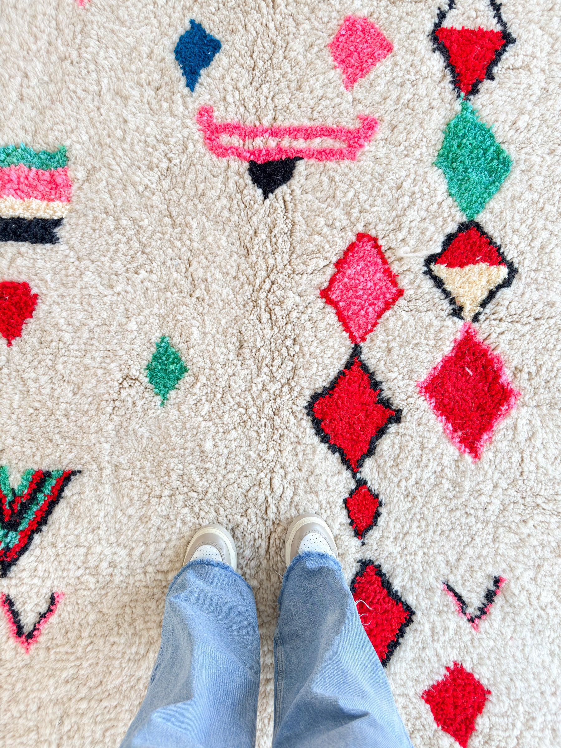 Colorful Berber rug 210 x 324 cm - n°1992