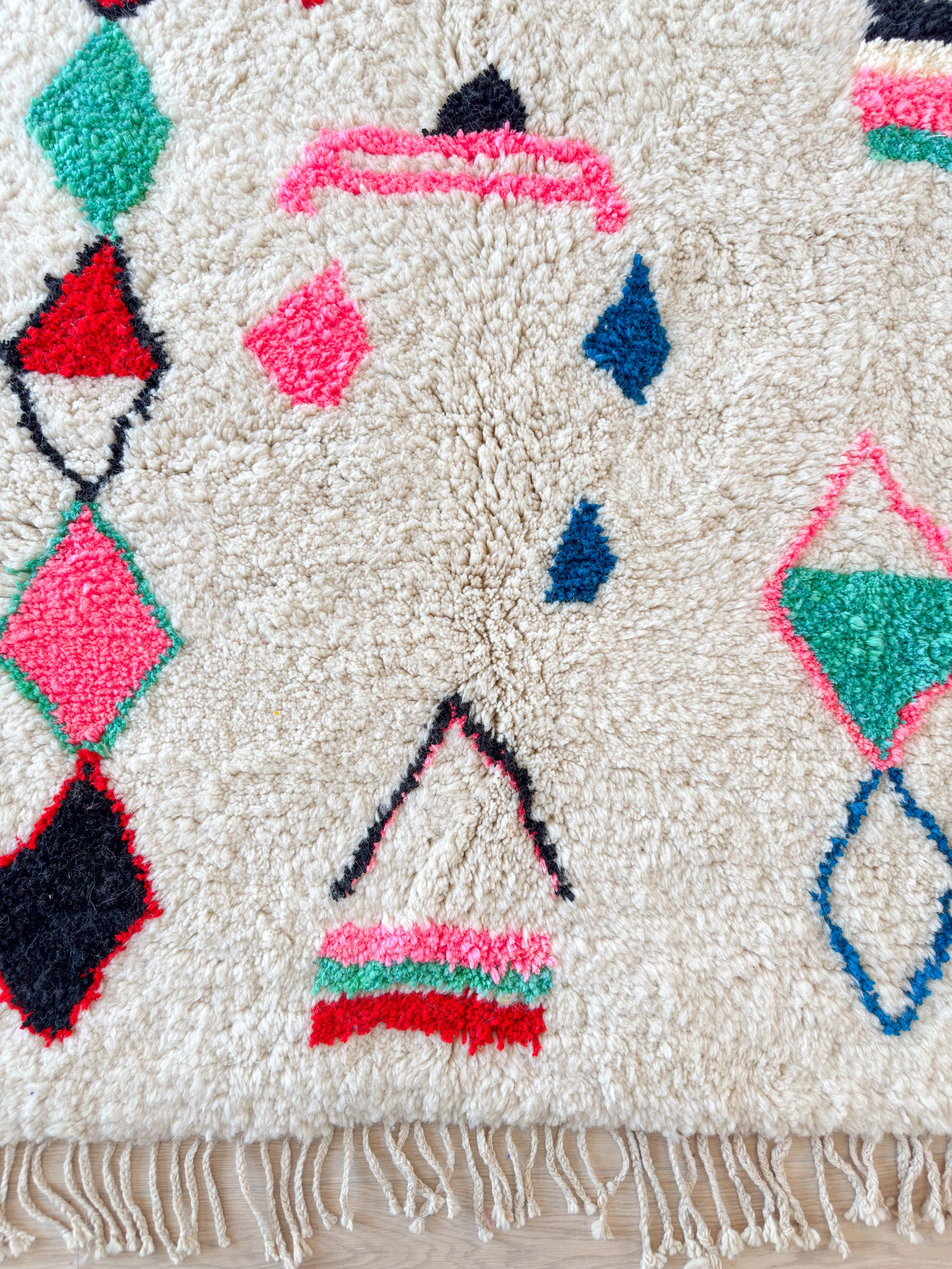 Colorful Berber rug 210 x 324 cm - n°1992