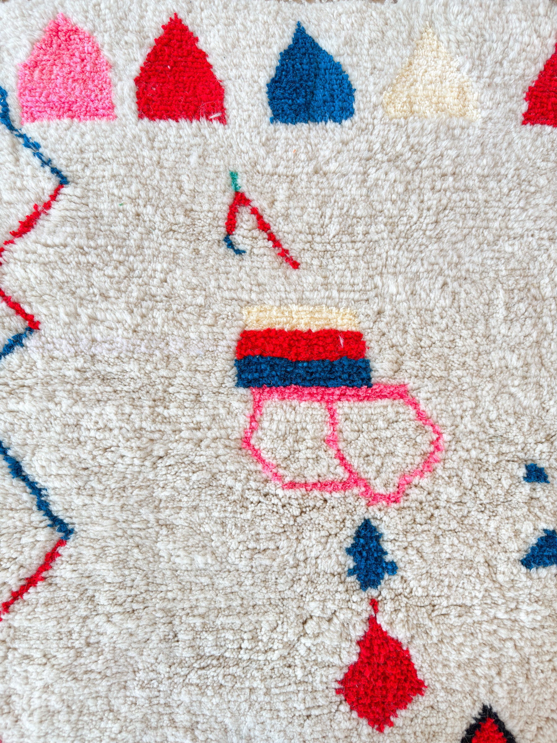 Colorful Berber rug 210 x 324 cm - n°1992