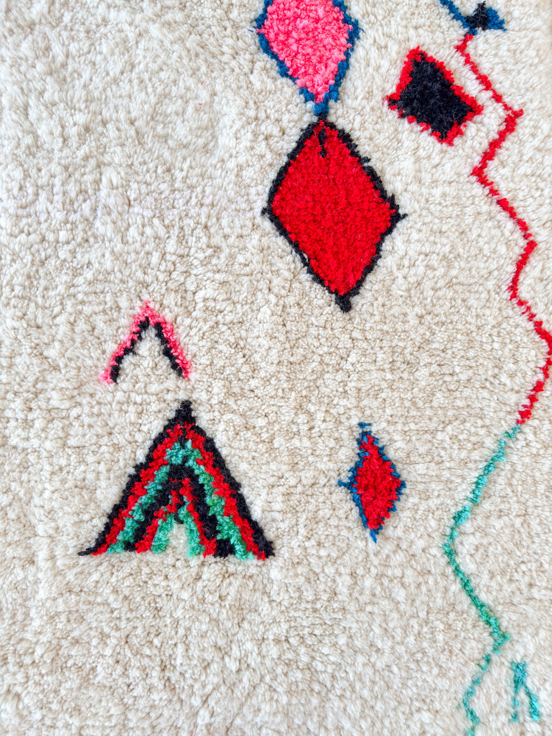 Colorful Berber rug 210 x 324 cm - n°1992