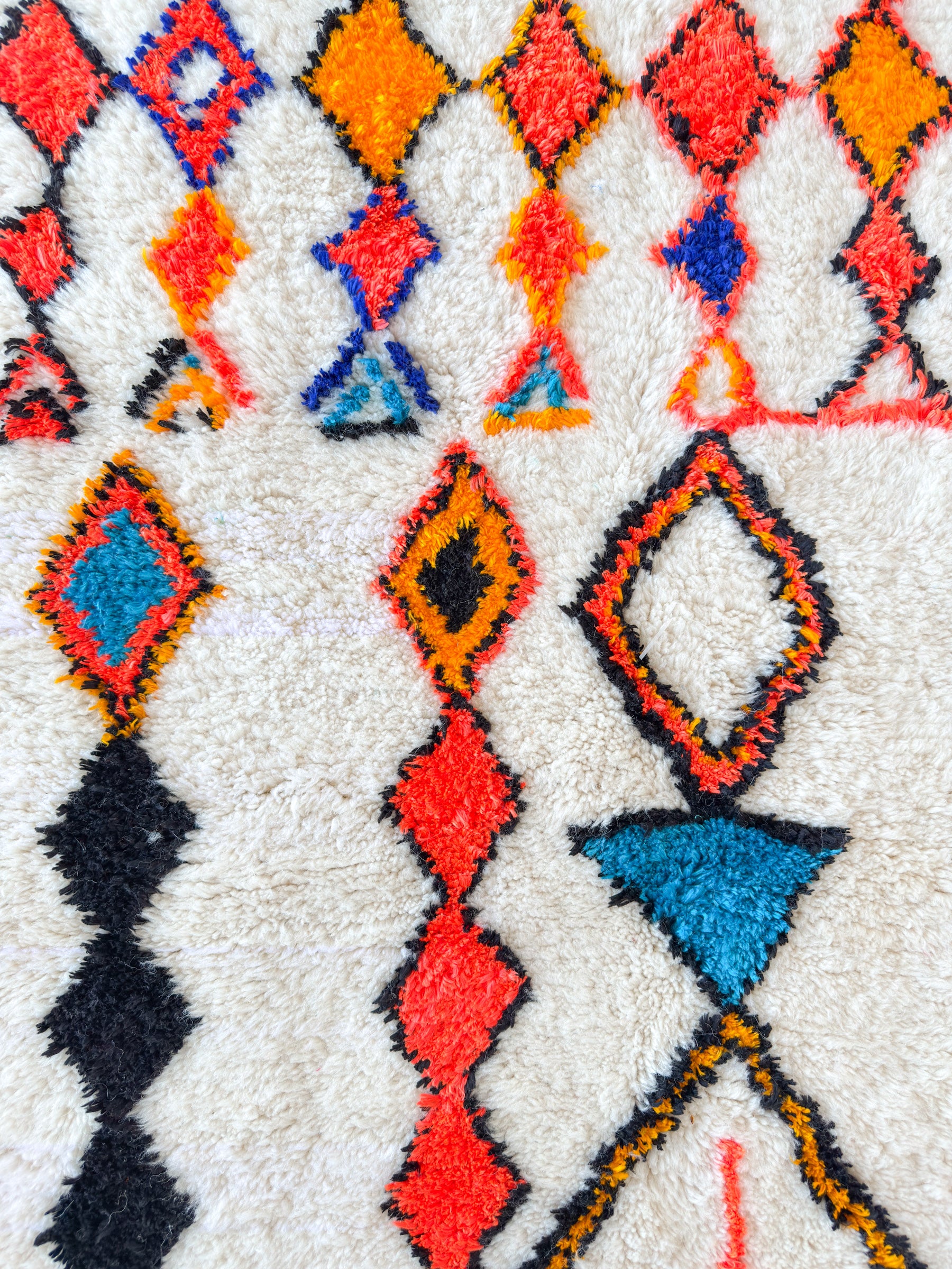 Tapis berbère coloré 108 x 189 cm - n°2005