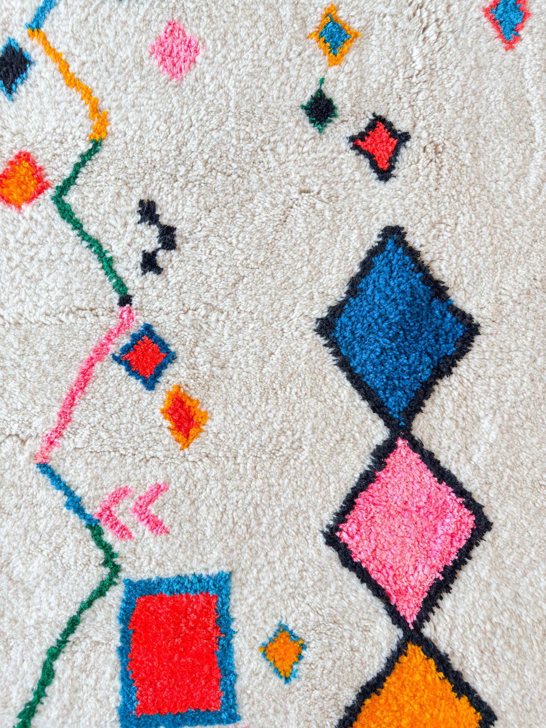 Tapis berbère coloré 155 x 269 cm - n°1956