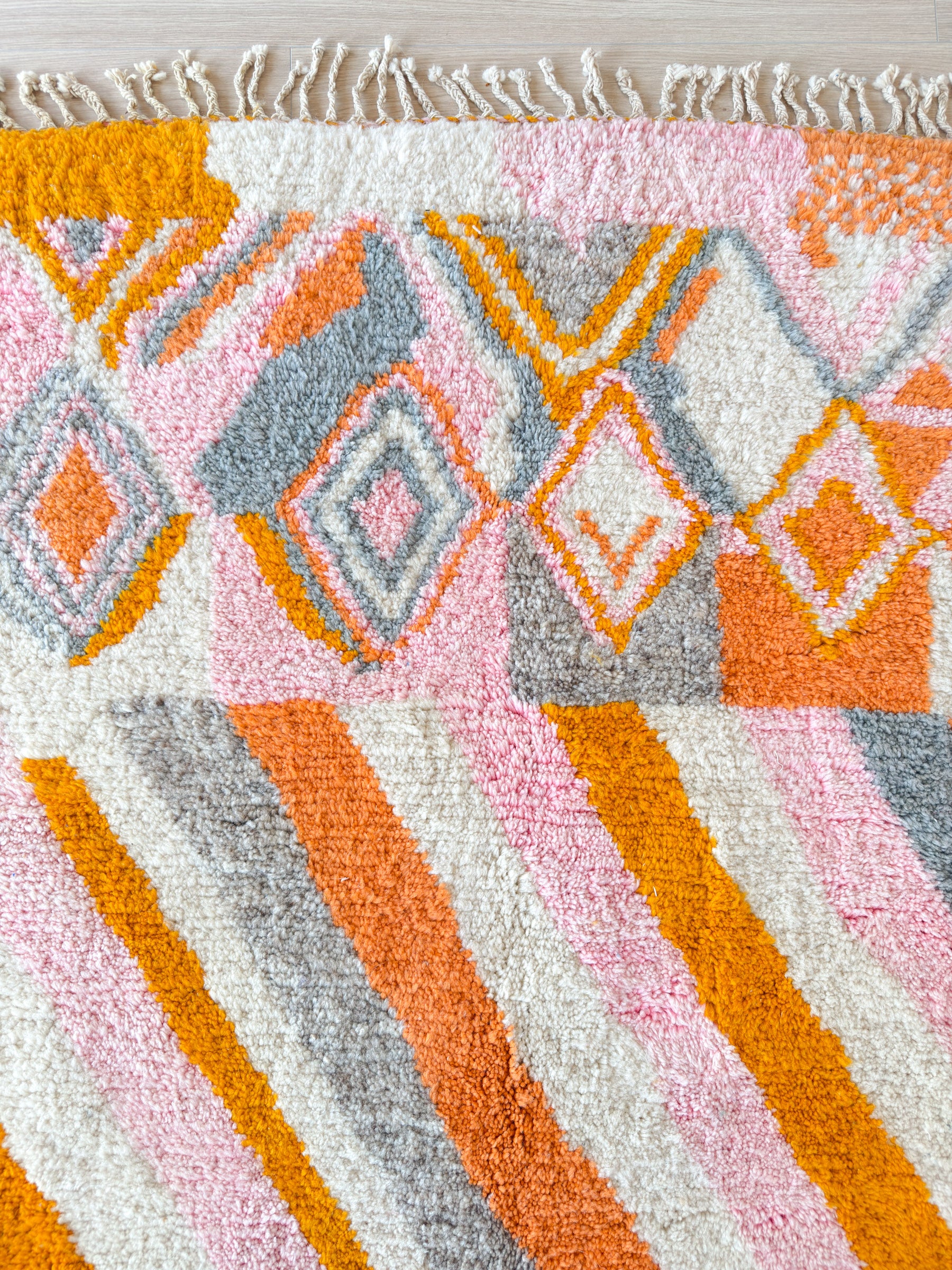 Tapis berbère coloré 155 x 286 cm - n°1909