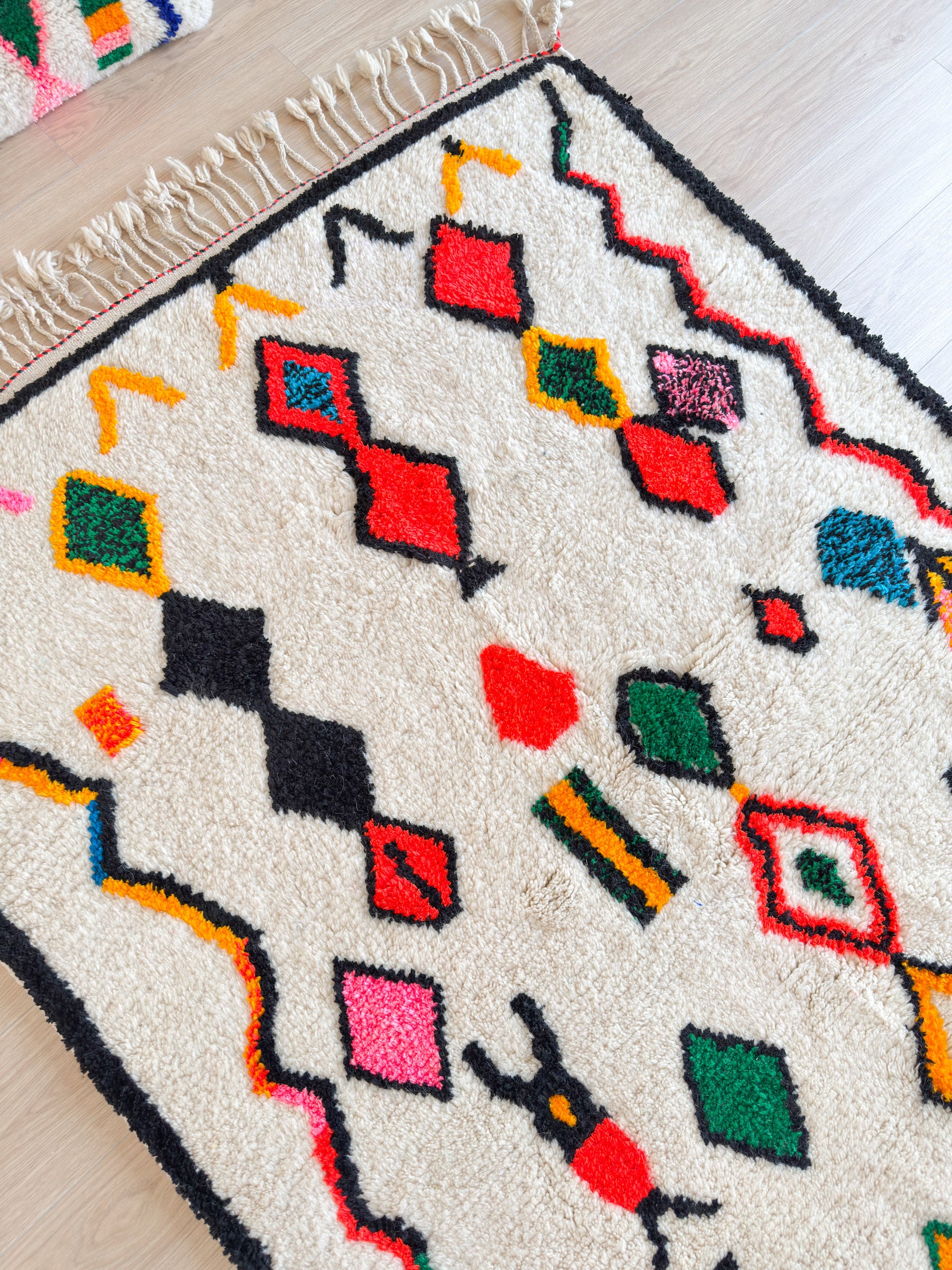 Colorful Berber rug 150 x 289 cm - n°1631