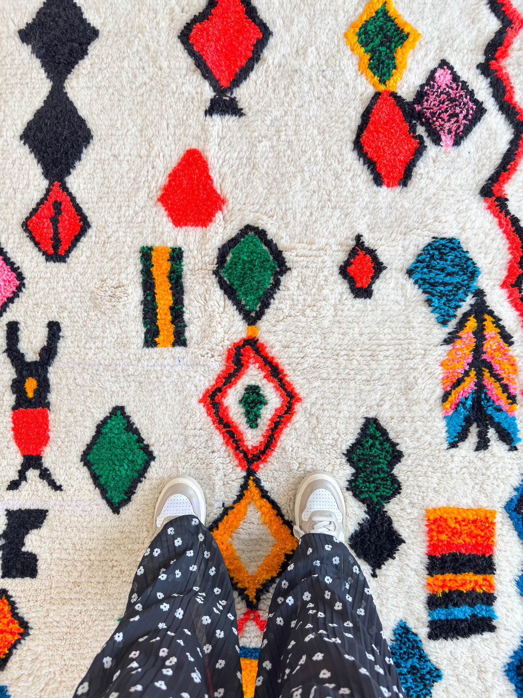 Colorful Berber rug 150 x 289 cm - n°1631